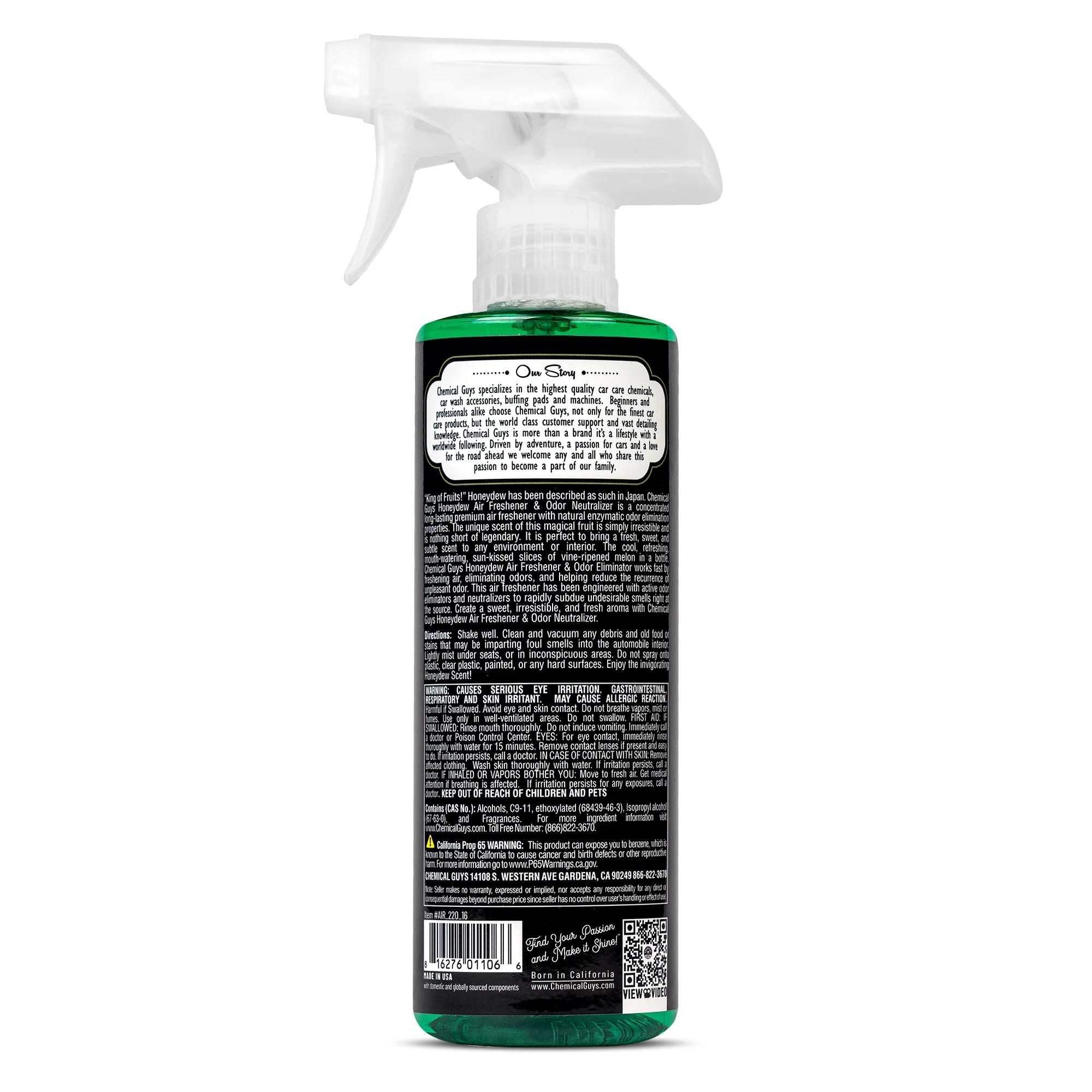 Chemical Guys Honeydew Premium Air Freshener - Image 3