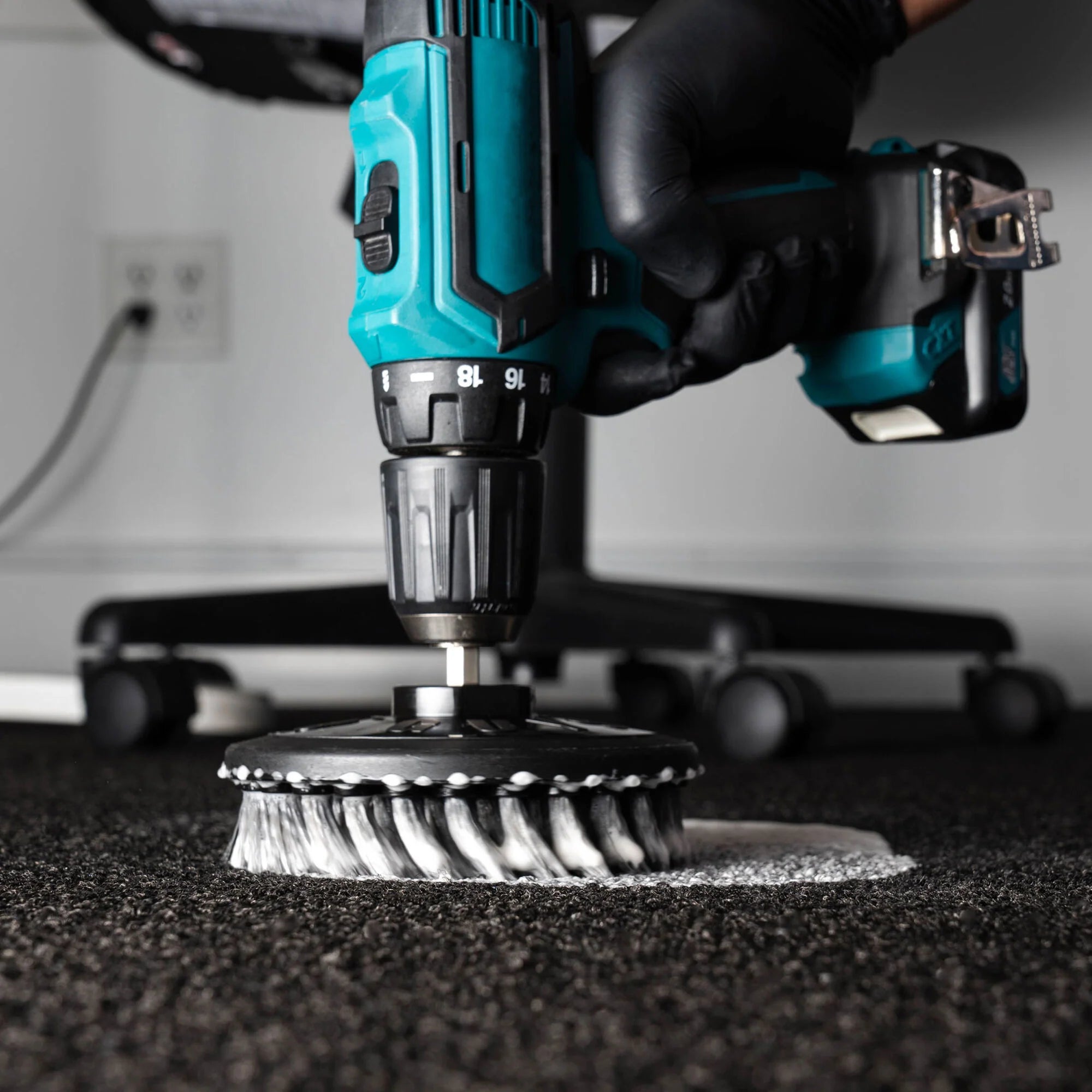 Chemical Guys Chemical Guys Spinner Multi-Surface Drill Brush, Light Duty - Image 2