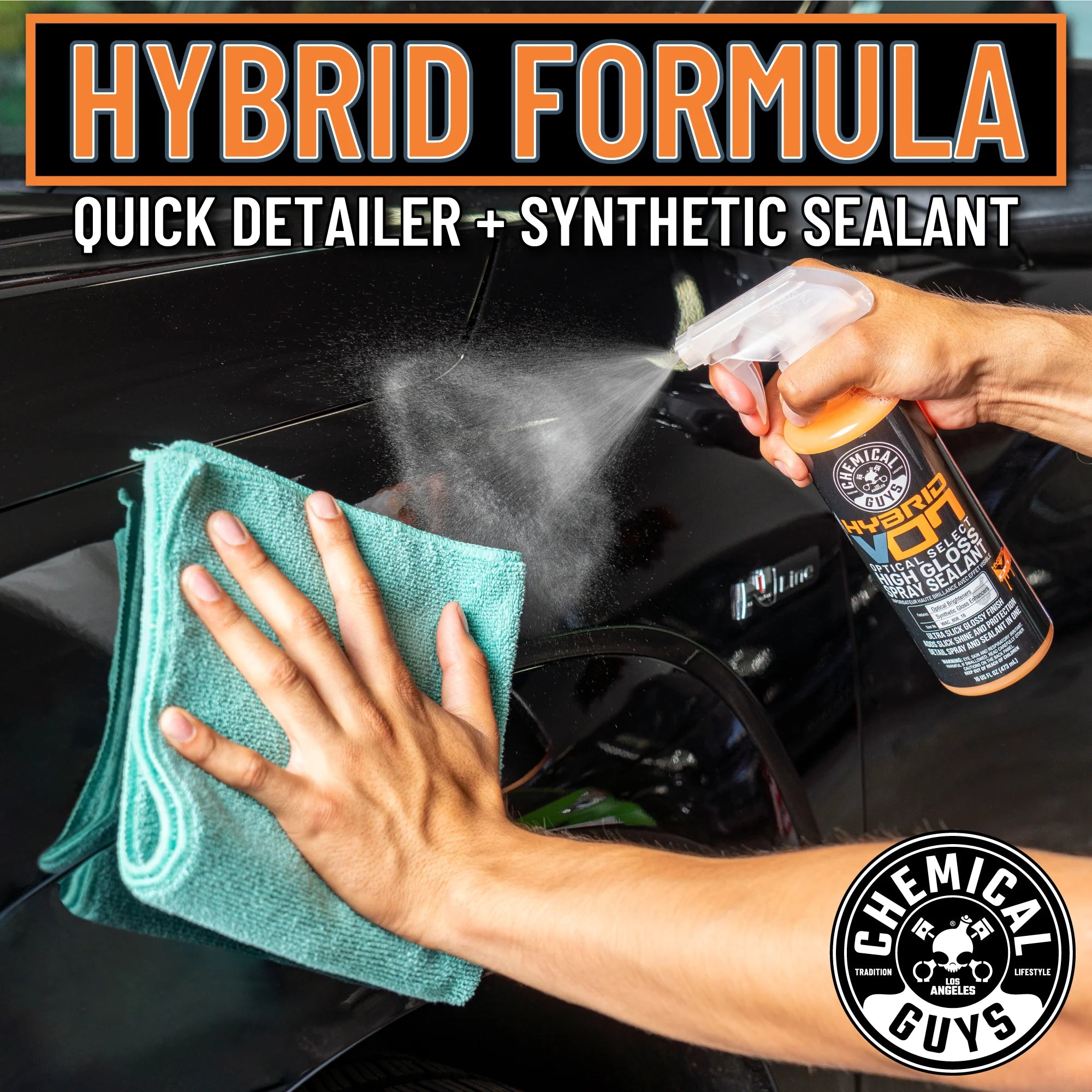 Chemical Guys Hybrid V07 Optical Select High Gloss Spray Sealant And Quick Detail Spray - Image 7