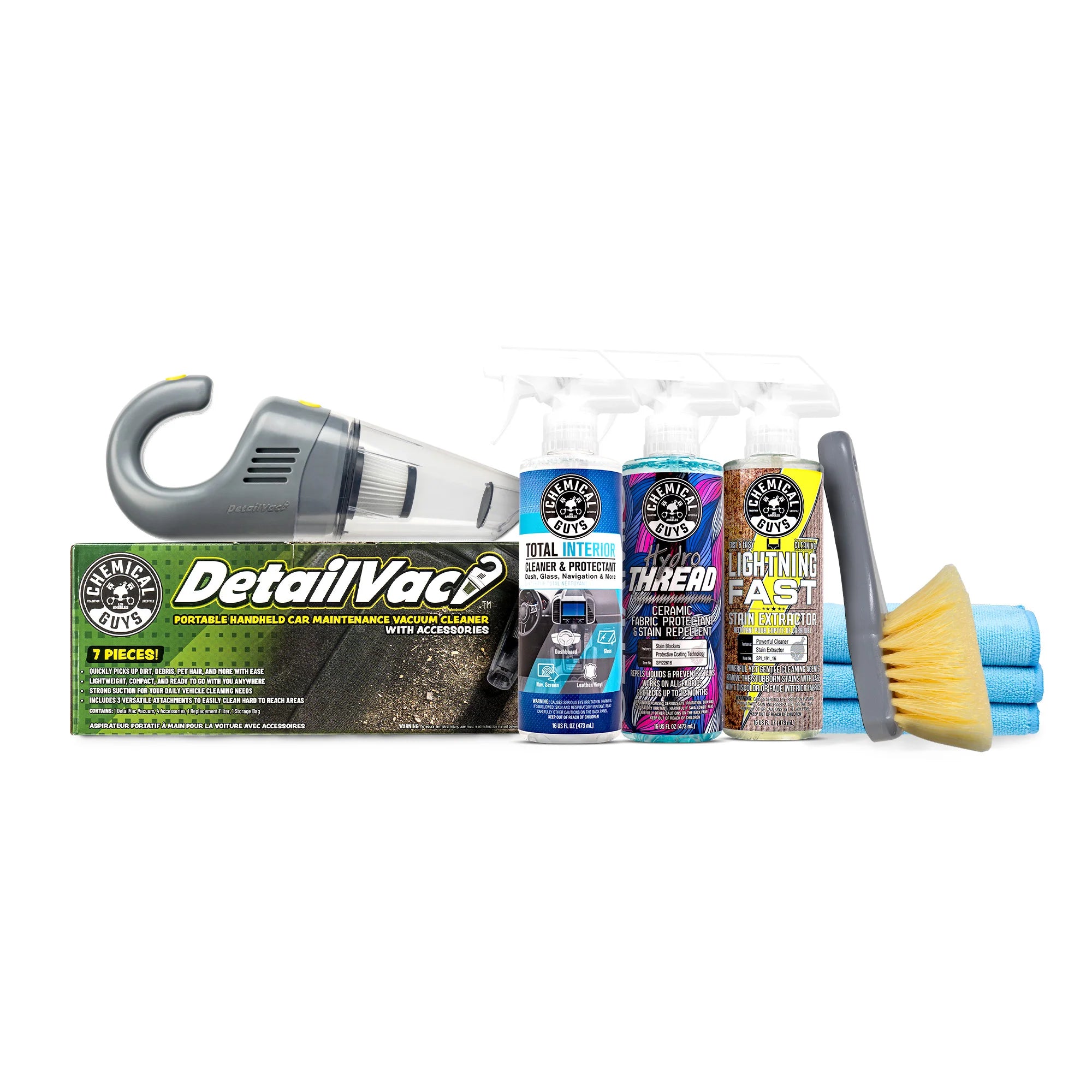 Chemical Guys Fabric Interior Clean & Protect Kit