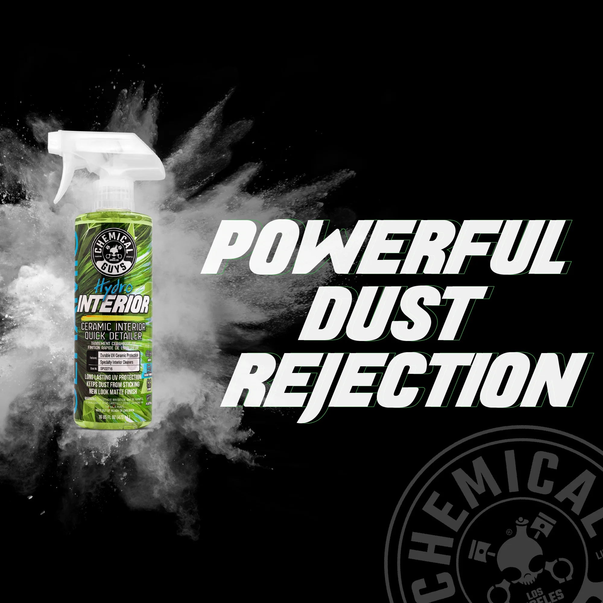 Chemical Guys HydroInterior Ceramic Quick Detailer - Image 6