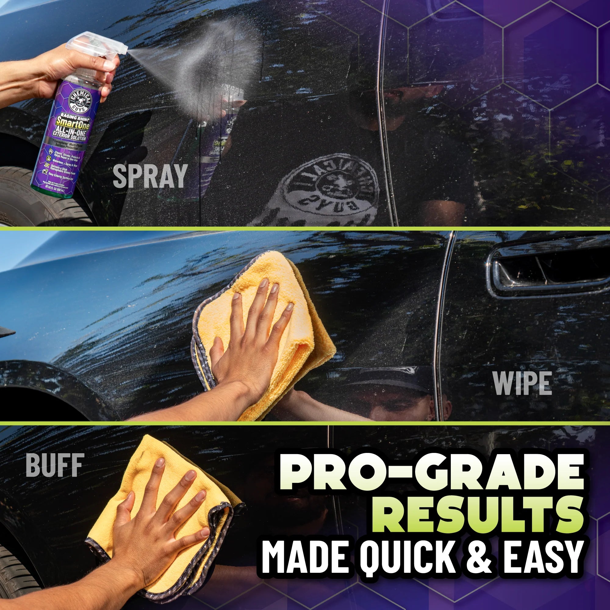 Chemical Guys Raging Rhino SmartOne All-In-One Total Exterior & Interior Kit - Image 4