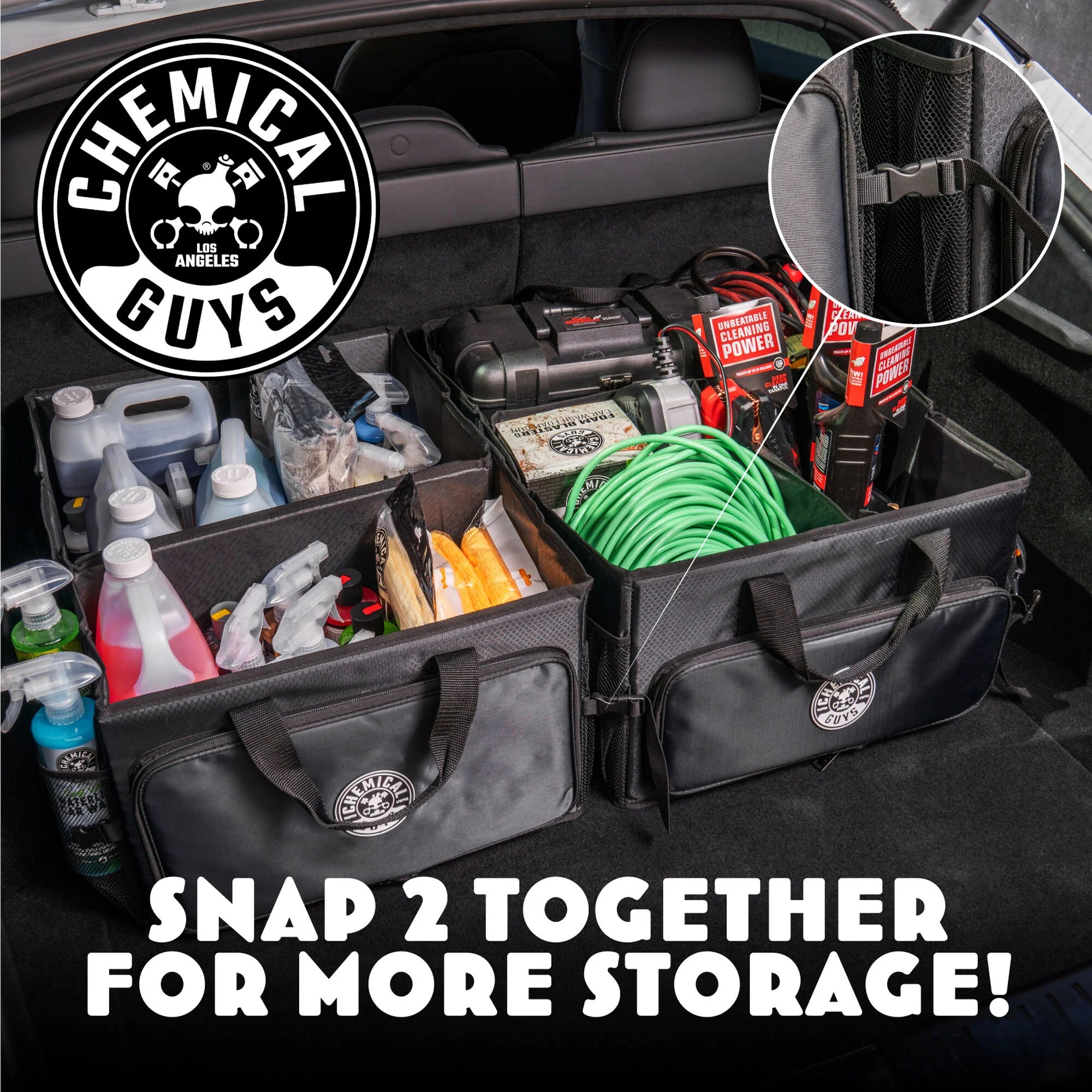 Chemical Guys Ride Along Large Space Trunk Organizer - Image 7