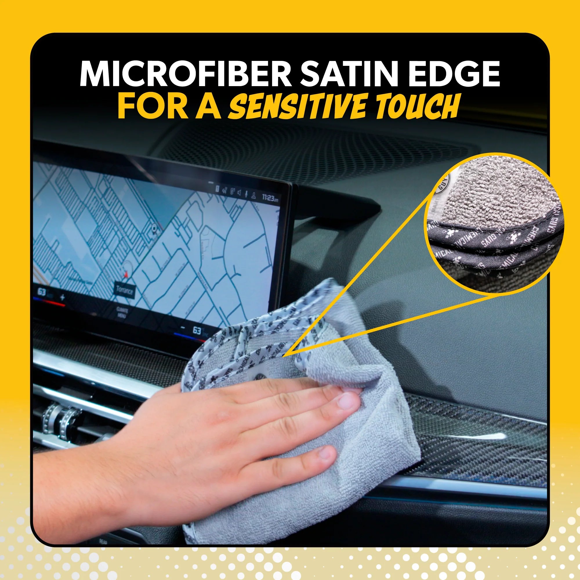 Chemical Guys Gray Workhorse EZ All-Purpose Microfiber Towels - Image 5