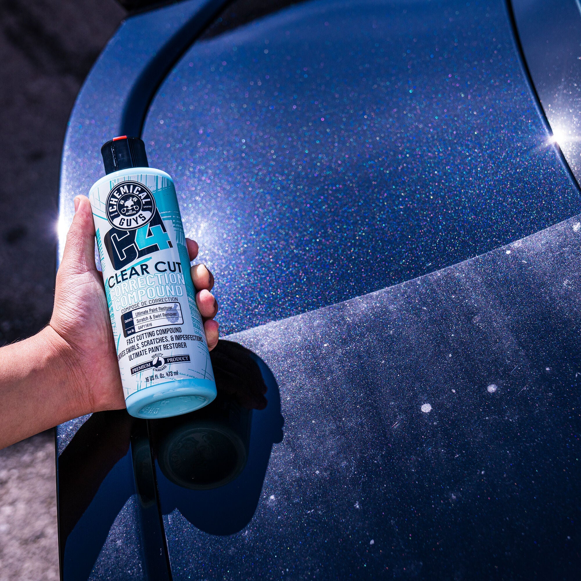 Chemical Guys C4 Clear Cut Correction Compound - Image 15