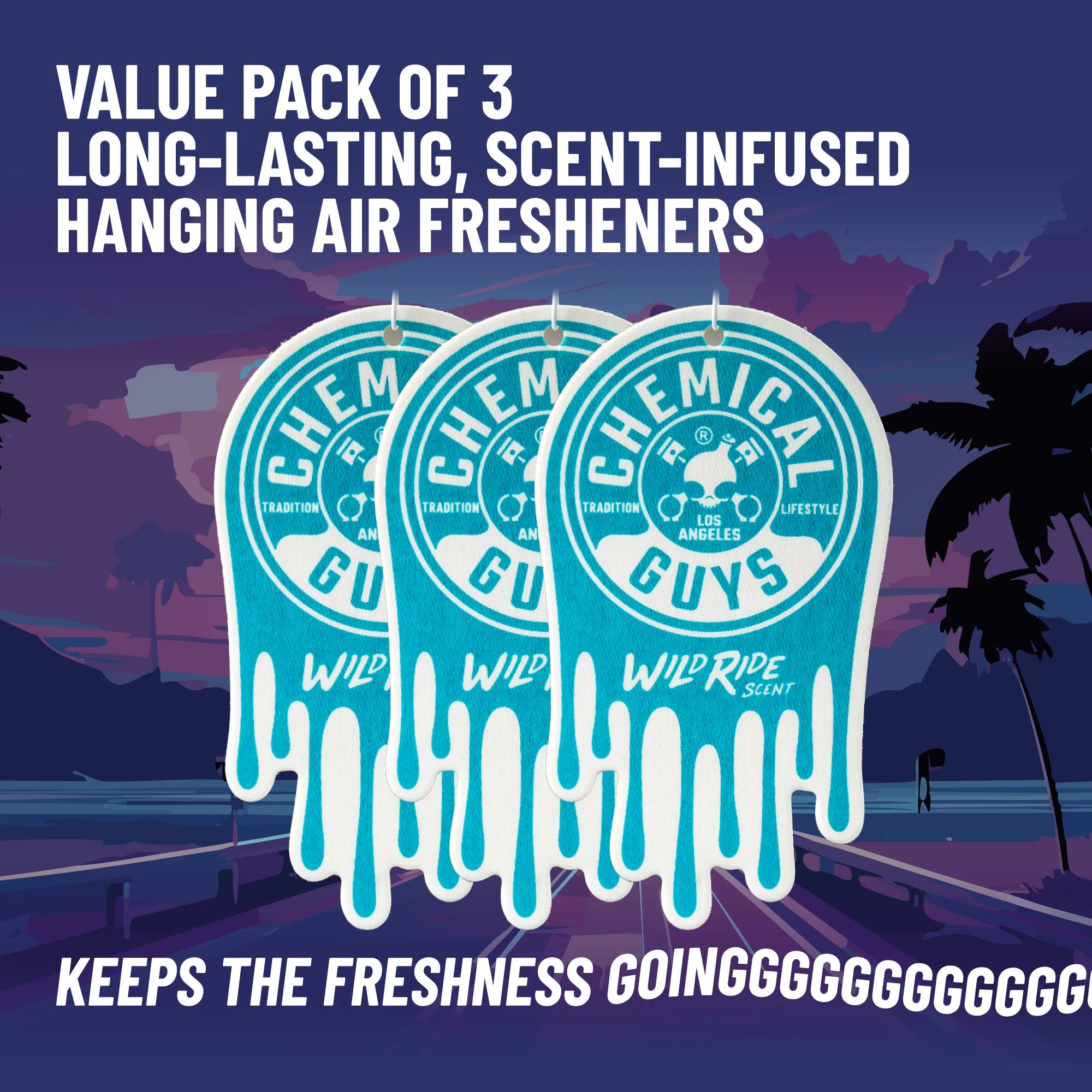 Chemical Guys Wild Ride Hanging Air Freshener - Image 7