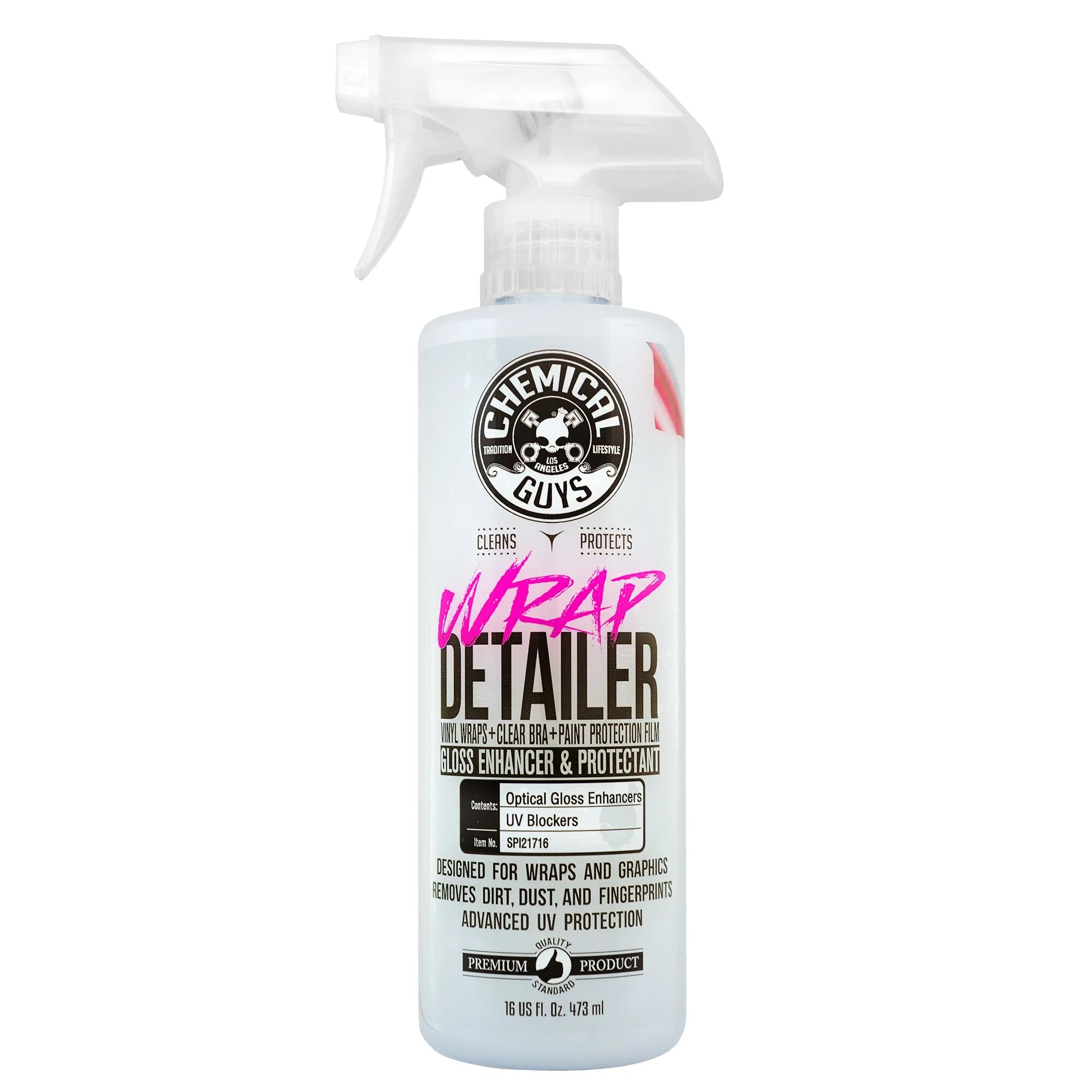 Chemical Guys Wrap Detailer Unique Quick Detailer & Protectant for Vinyl Wraps