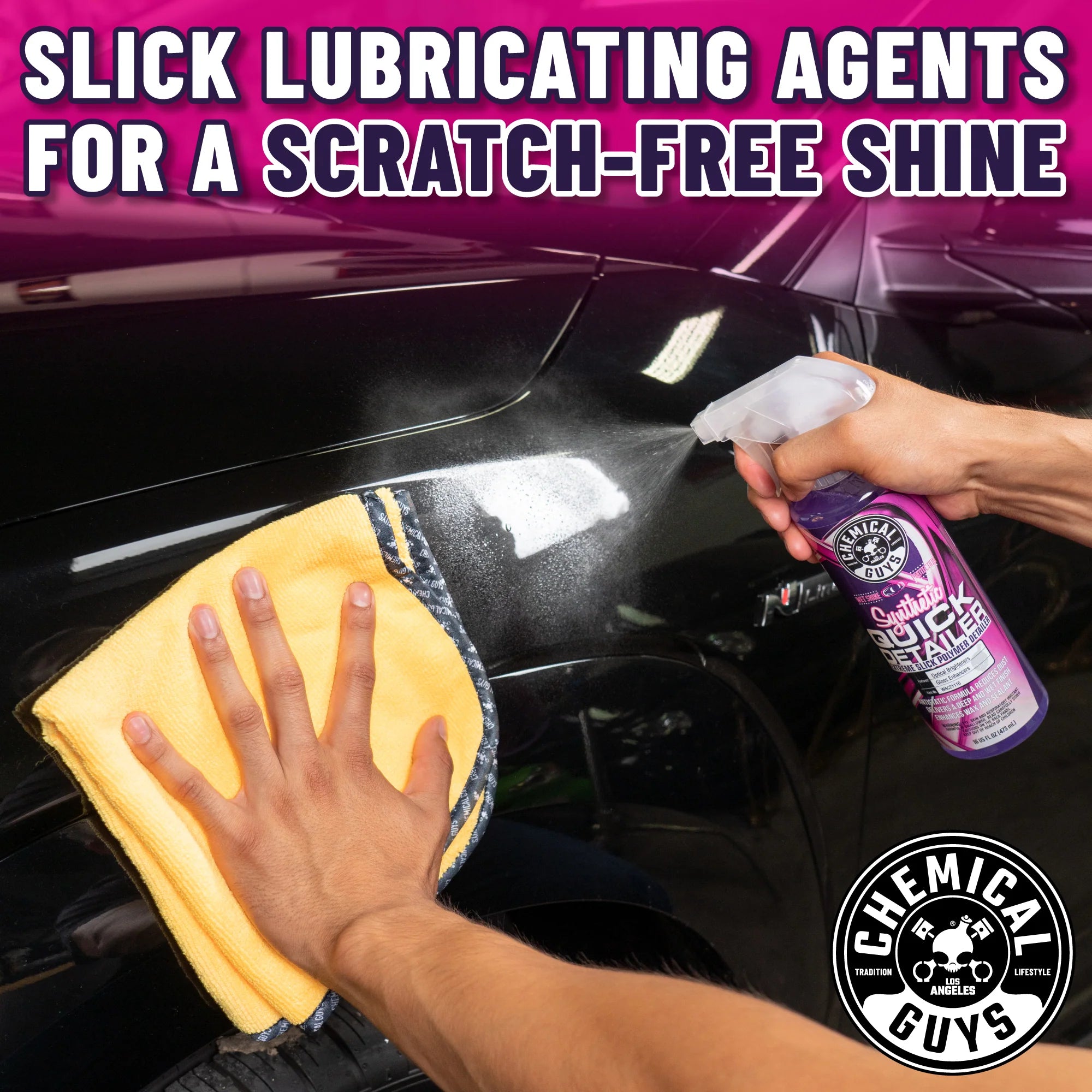 Chemical Guys Extreme Slick Streak-Free Polymer Quick Detail Spray - Image 4