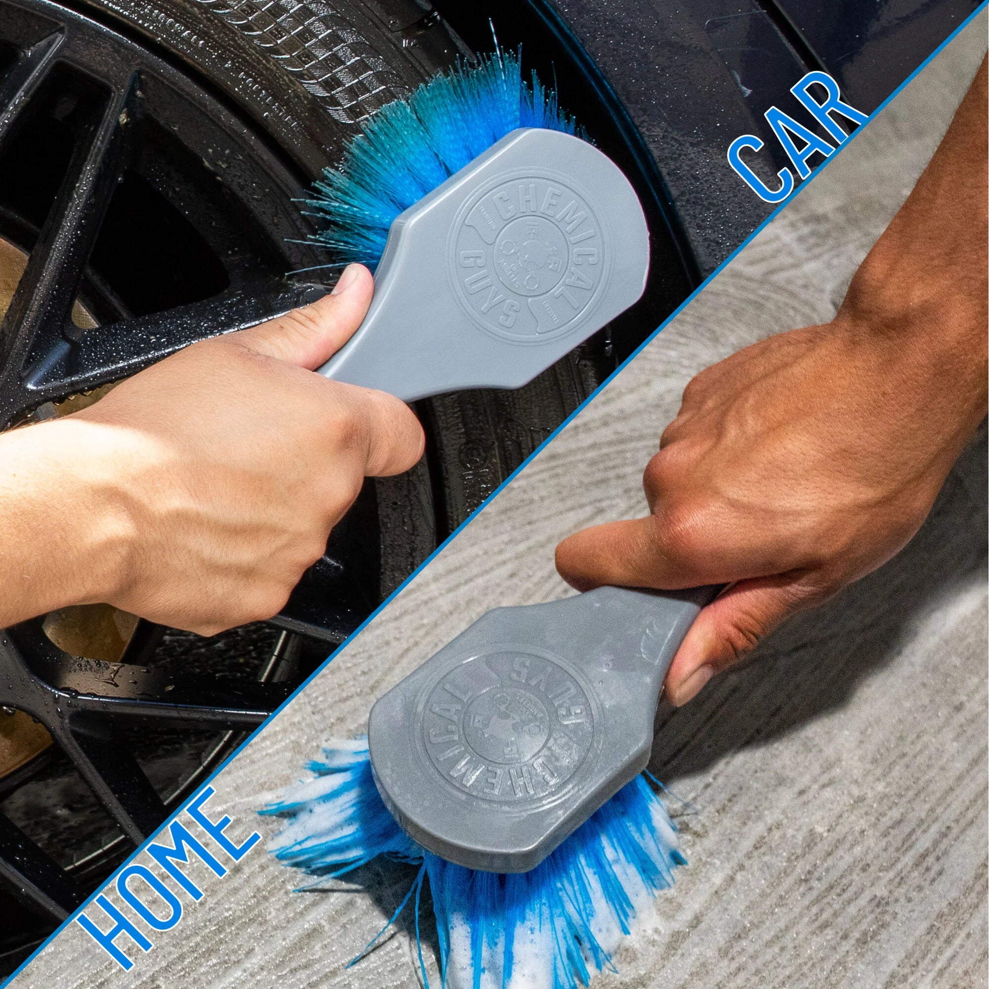Chemical Guys Big Blue Stiffy Heavy Duty Tire Brush - Image 3