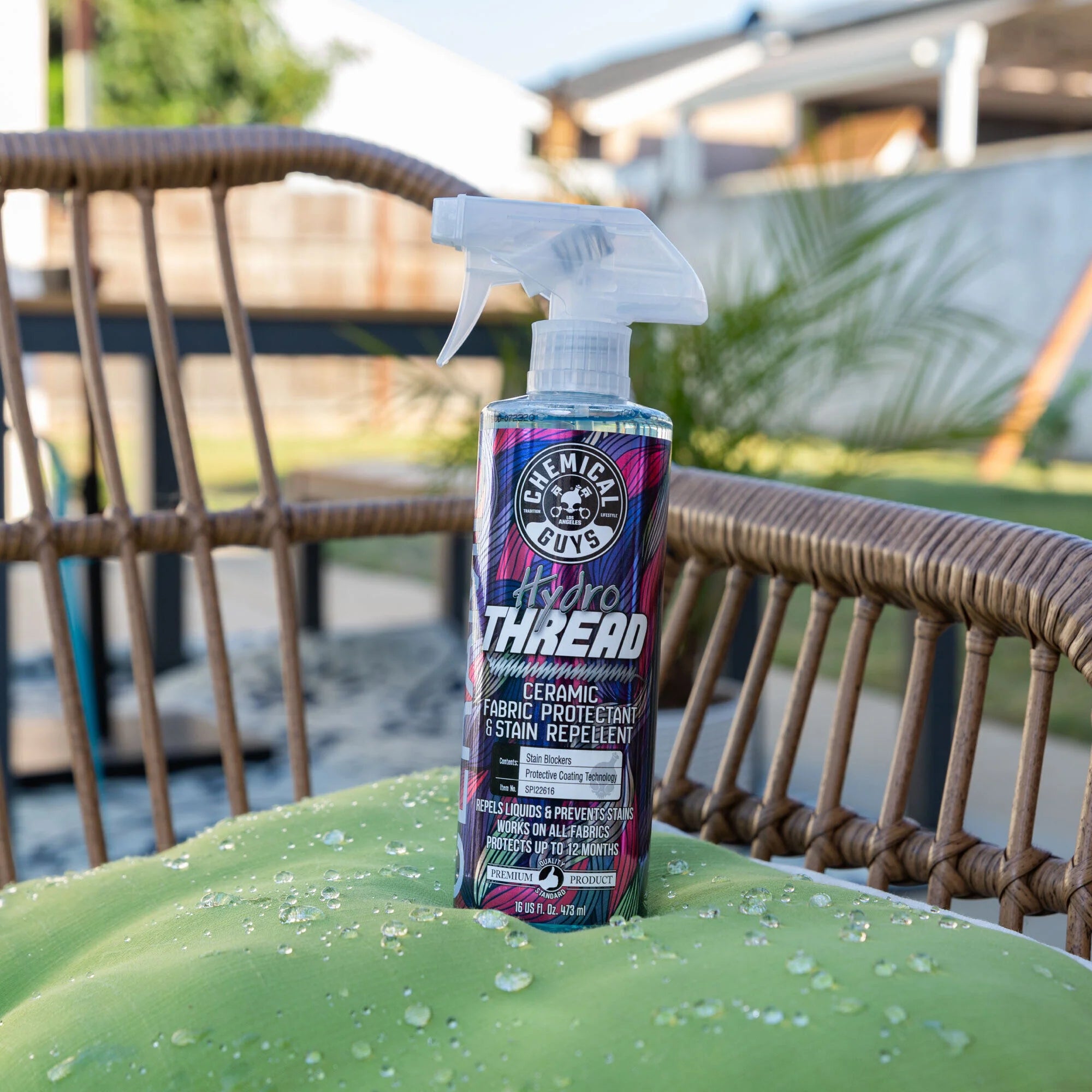 Chemical Guys HydroThread Ceramic Fabric Protectant & Stain Repellent - Image 22