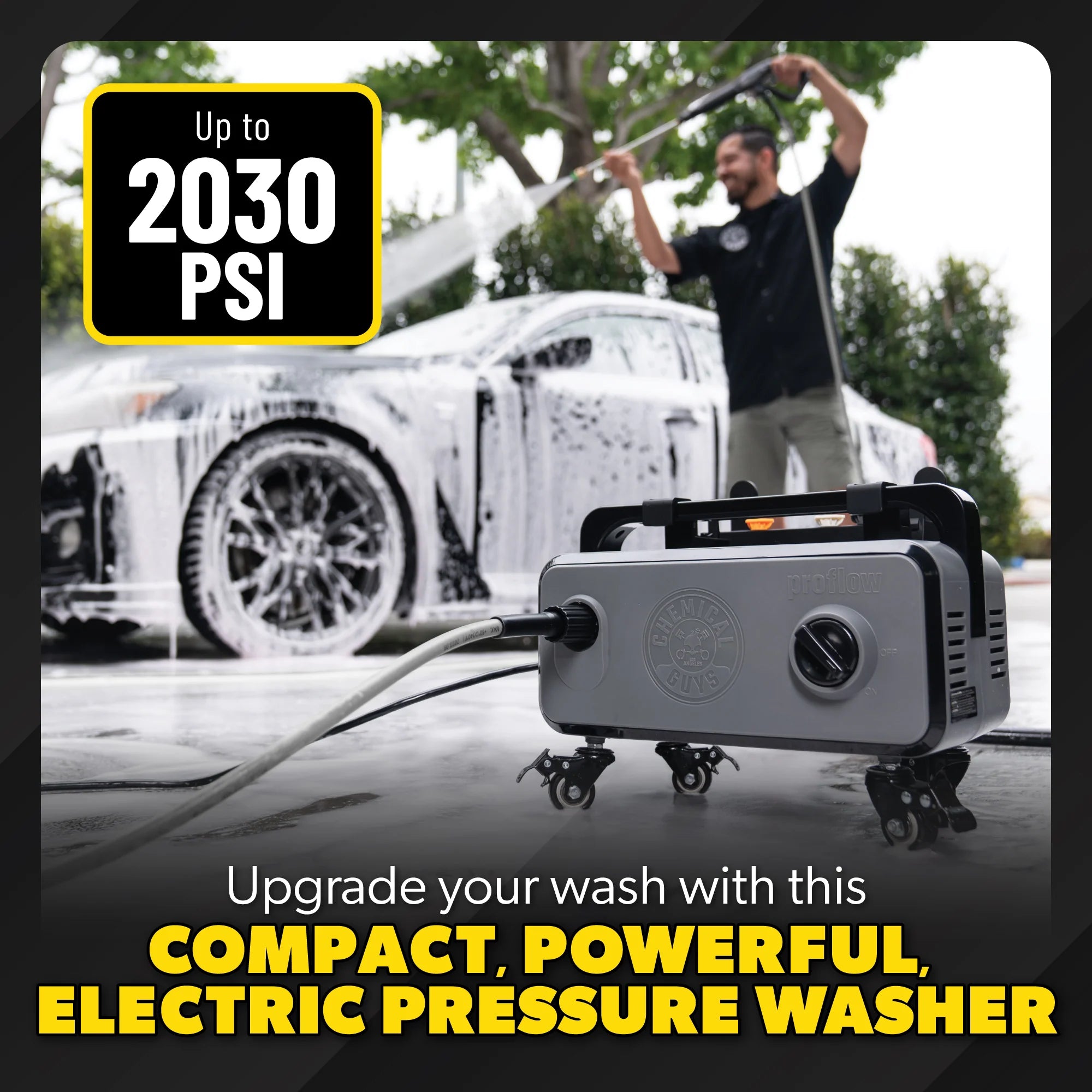 Chemical Guys ProFlow PM2000 Pro Performance Electric Pressure Washer - Image 2