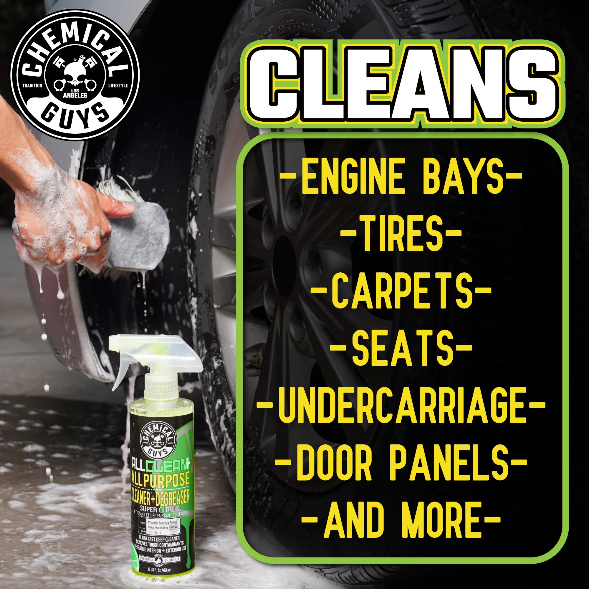 Chemical Guys All Clean+ All Purpose Cleaner & Degreaser - Image 5