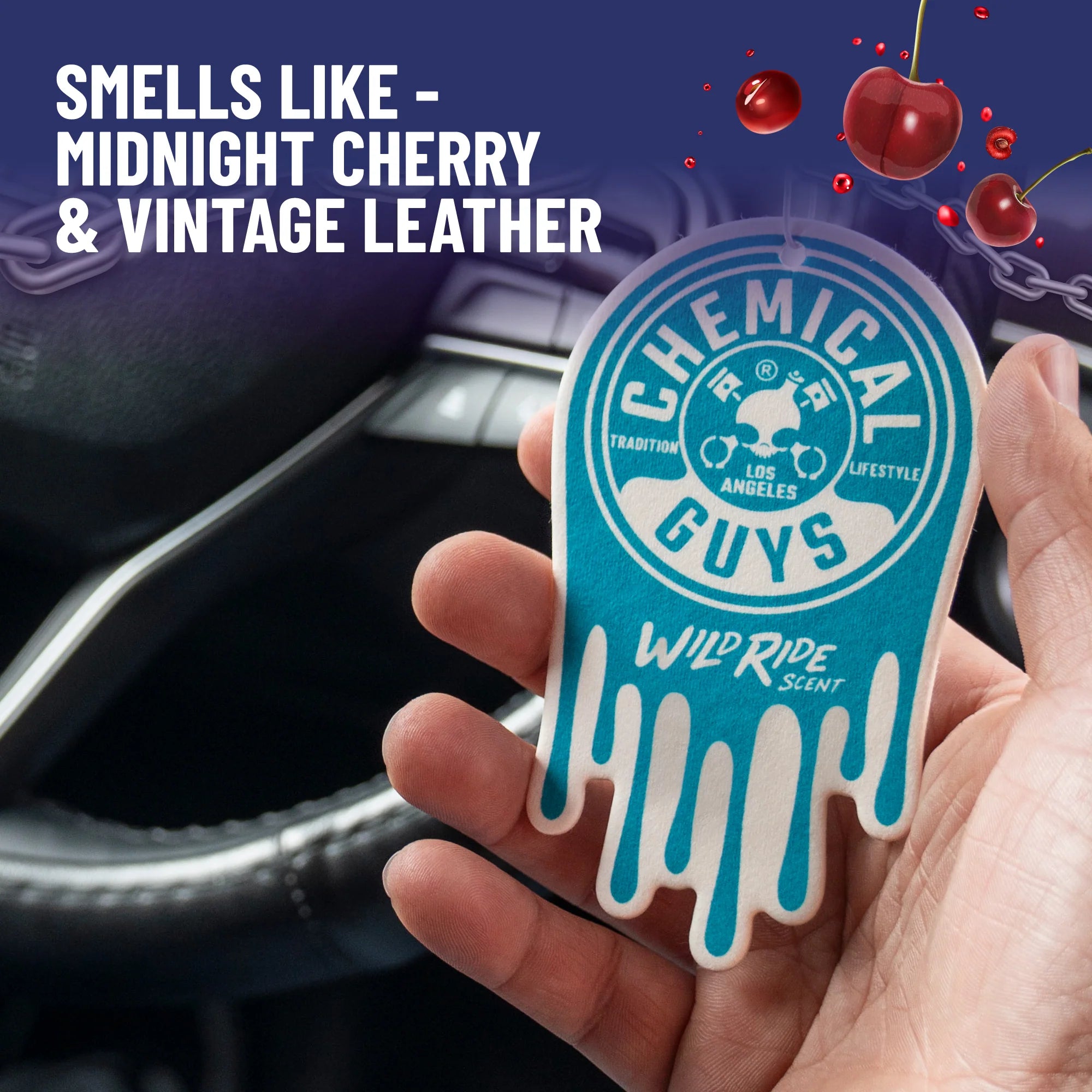 Chemical Guys Wild Ride Hanging Air Freshener - Image 3