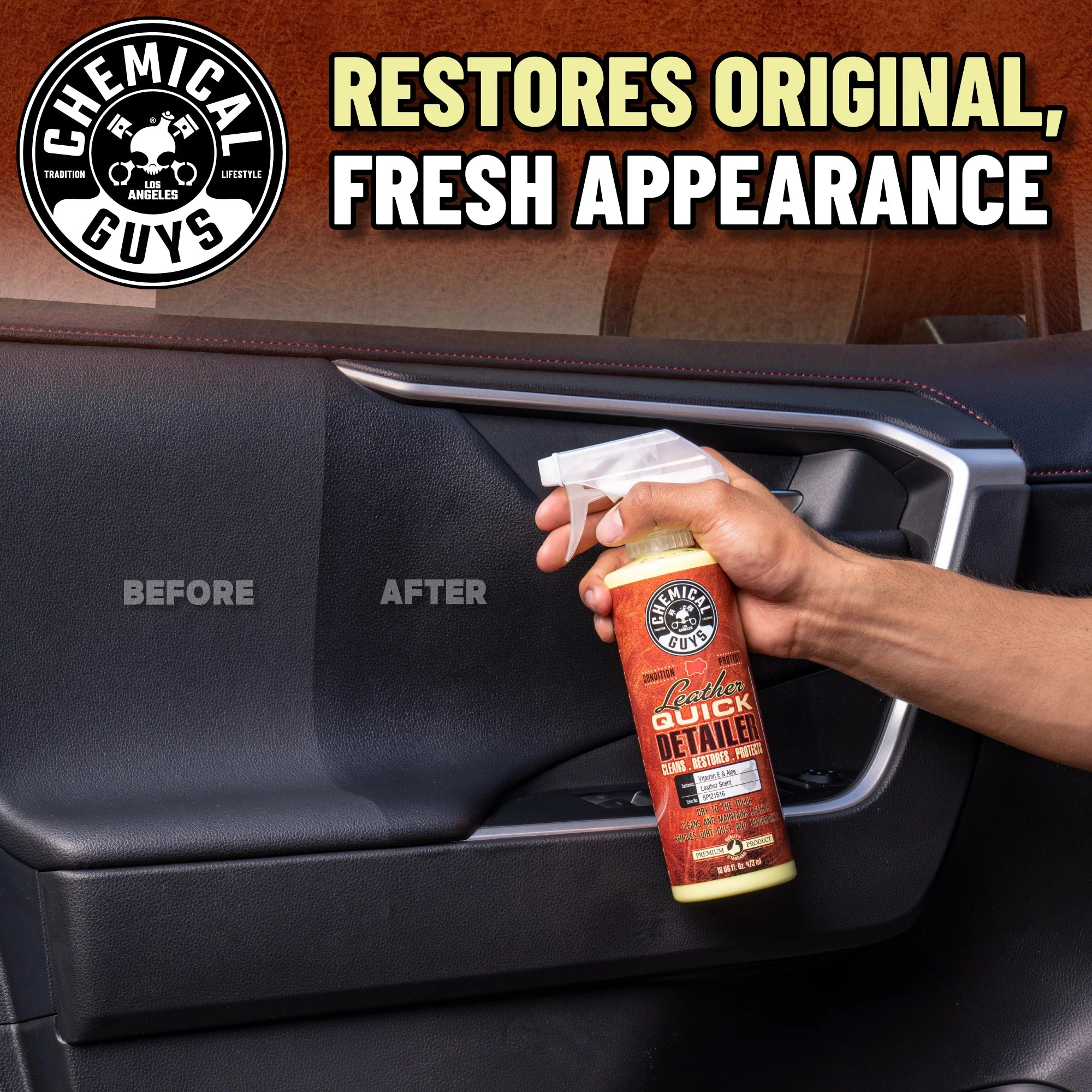 Chemical Guys Leather Quick Detailer - Image 5