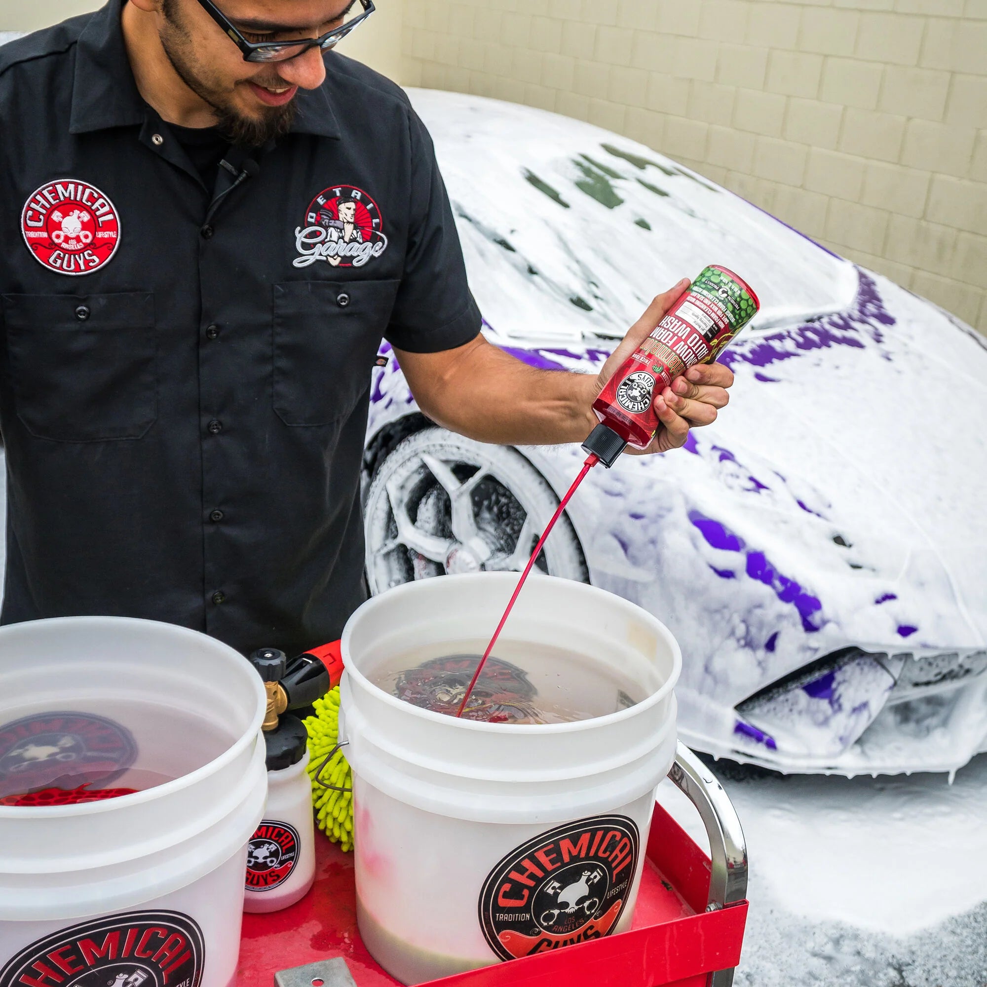 Chemical Guys Watermelon Snow Foam Auto Wash - Image 11