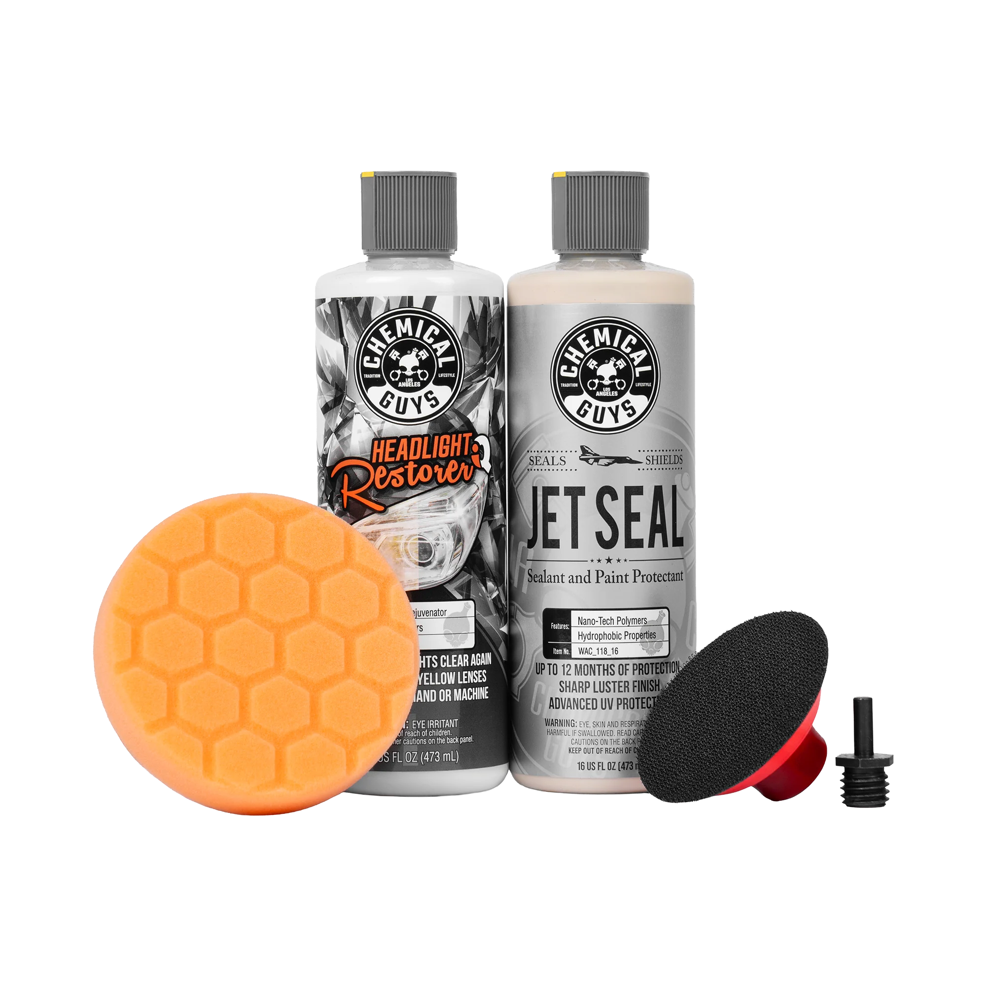 Chemical Guys Headlight Restore & Protection Kit