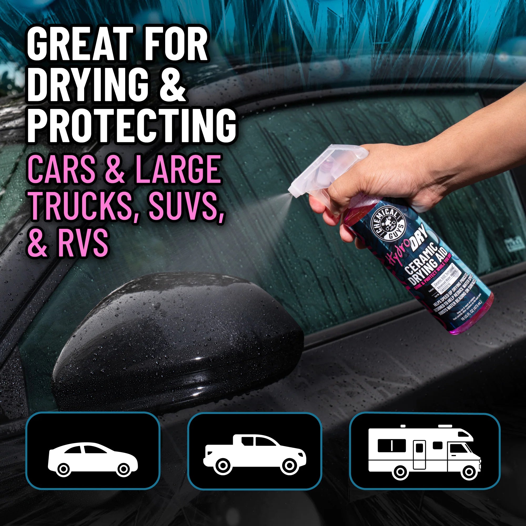 Chemical Guys HydroDry Ceramic Drying Aid - Image 4