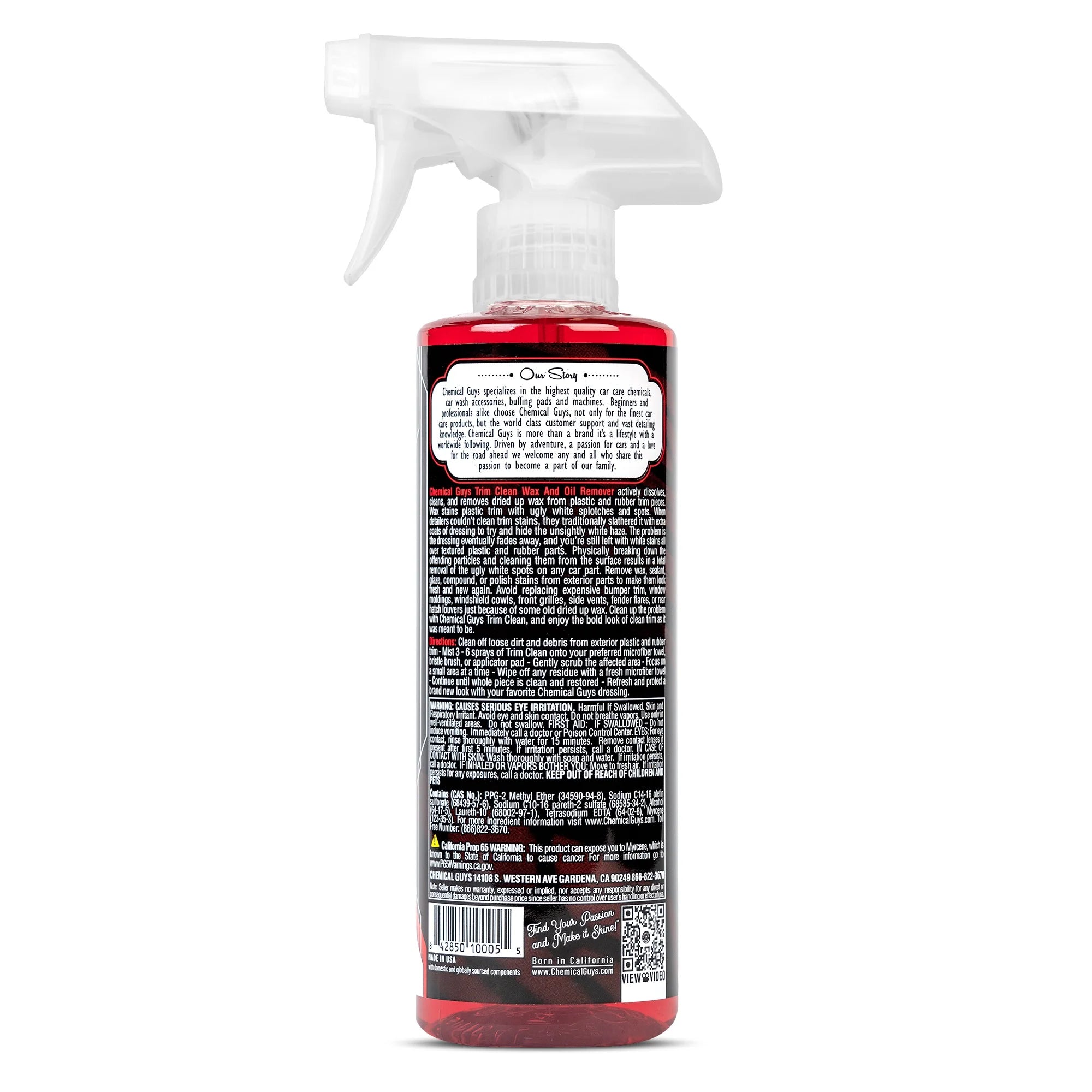 Chemical Guys Trim Clean Wax and Oil Remover - Image 3