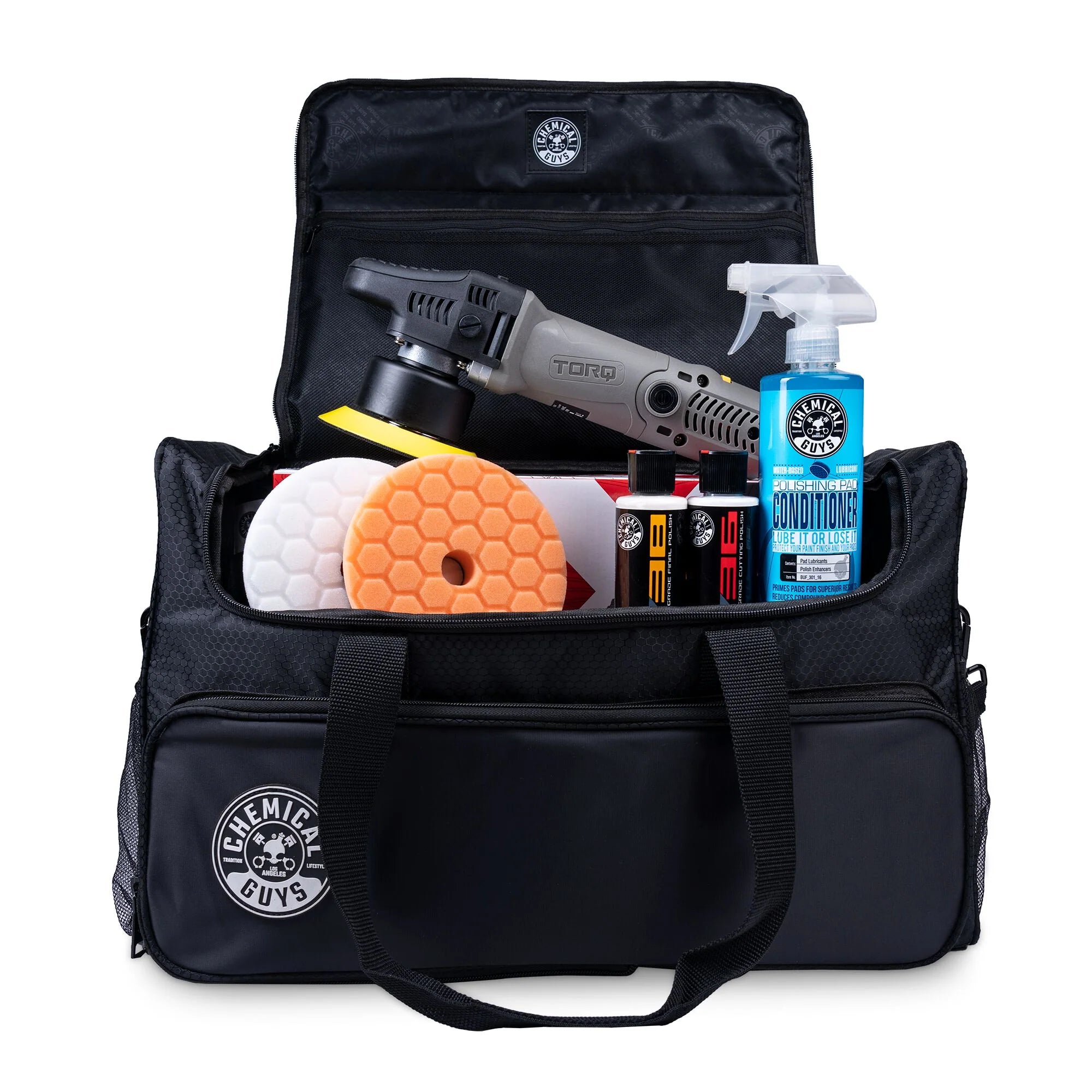 Chemical Guys Light to Moderate Blemish TORQ Polisher Deluxe Kit