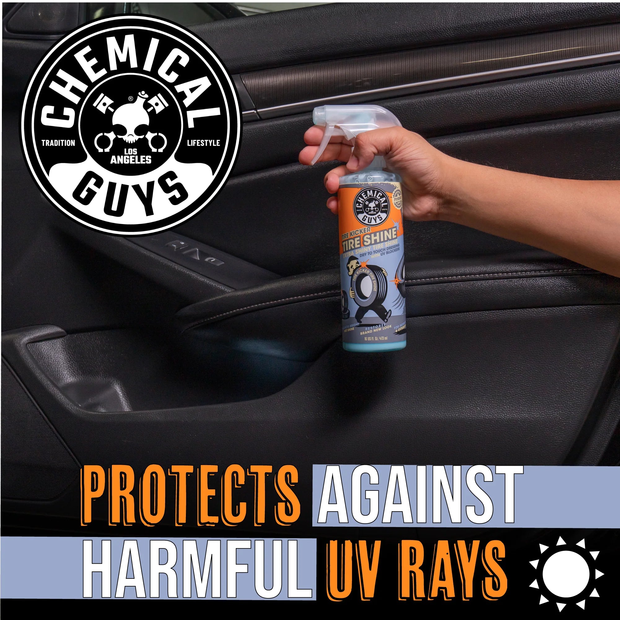 Chemical Guys Tire Kicker Extra Shiny Tire Shine - Image 10