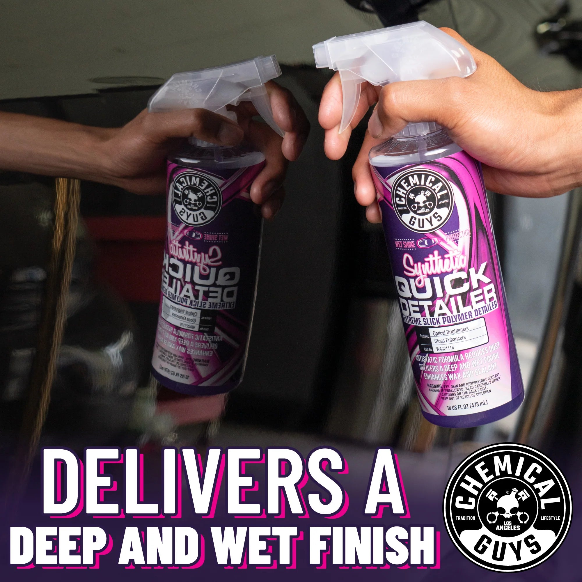 Chemical Guys Extreme Slick Streak-Free Polymer Quick Detail Spray - Image 13