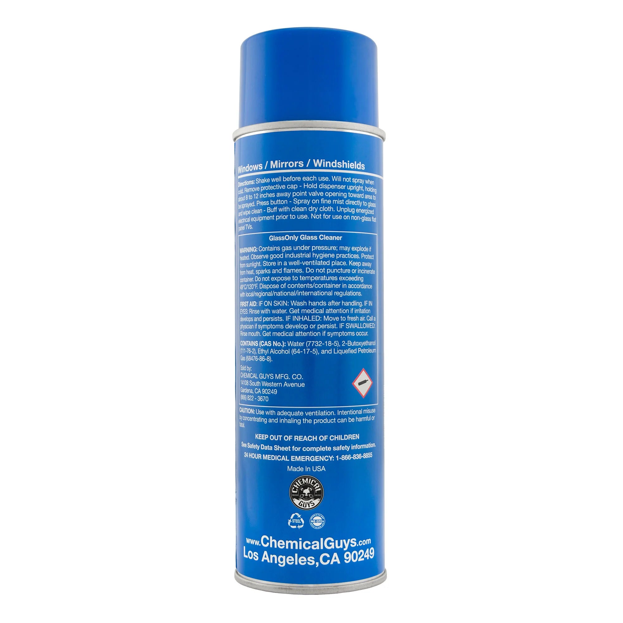 Chemical Guys Glass Only Easy to Use Foaming Aerosol Cleaner Spray - Image 7