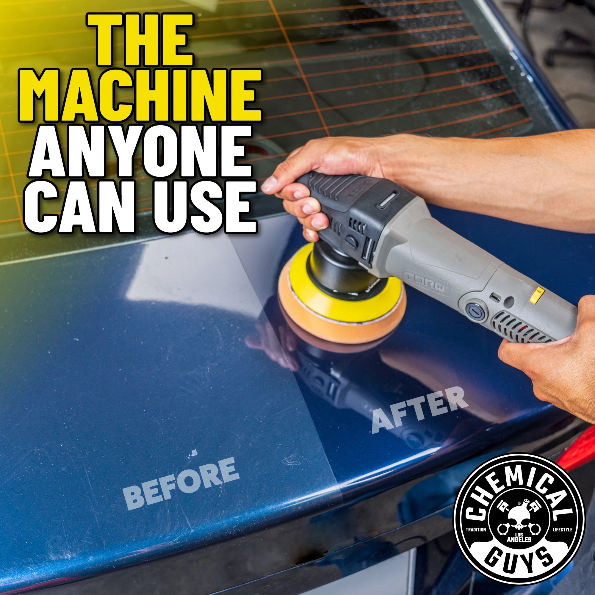 Chemical Guys Light to Moderate Blemish TORQ Polisher Deluxe Kit - Image 3