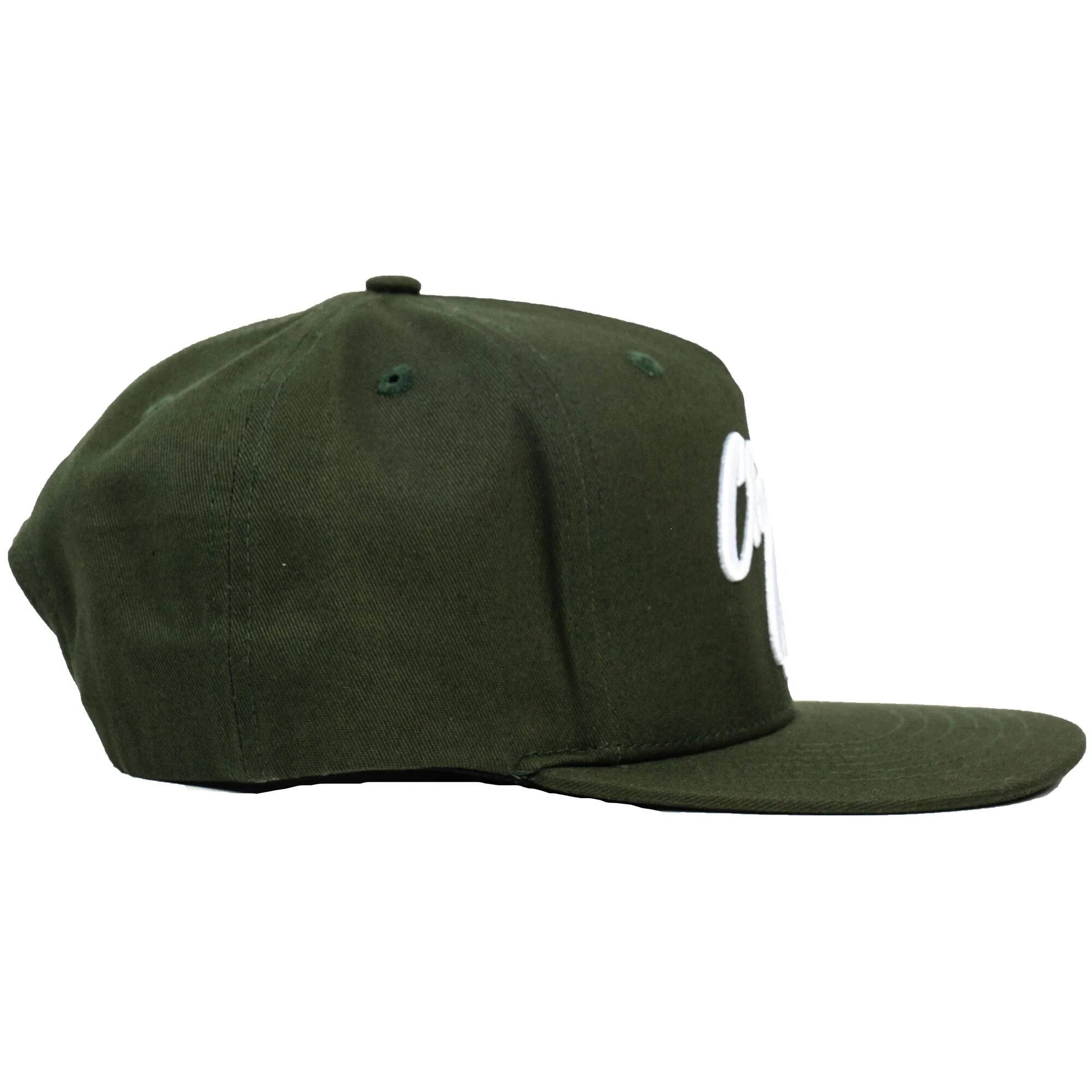 Chemical Guys Snap-It-Back Olive Green Script Hat - Image 7