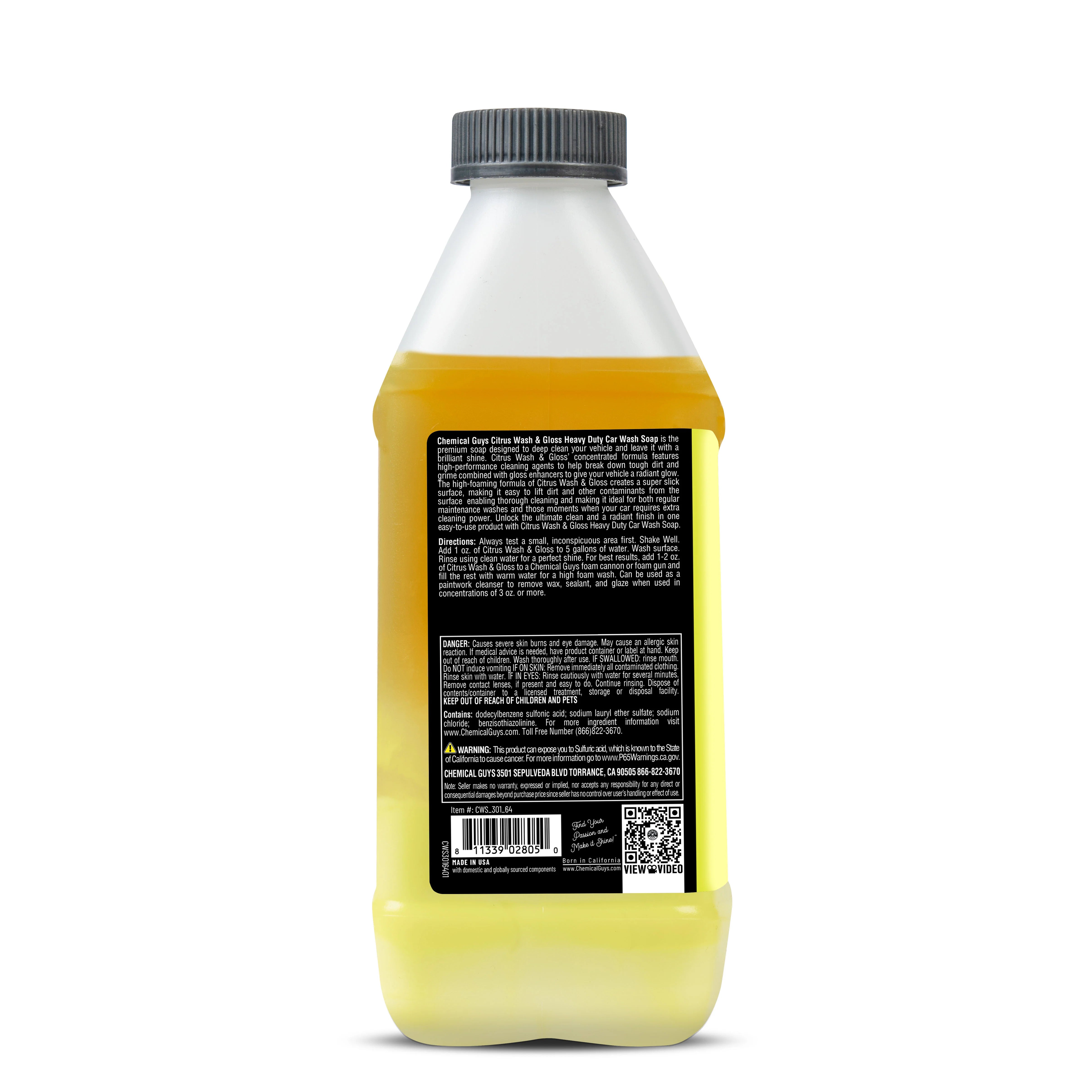 Chemical Guys Citrus Wash & Gloss - Image 15