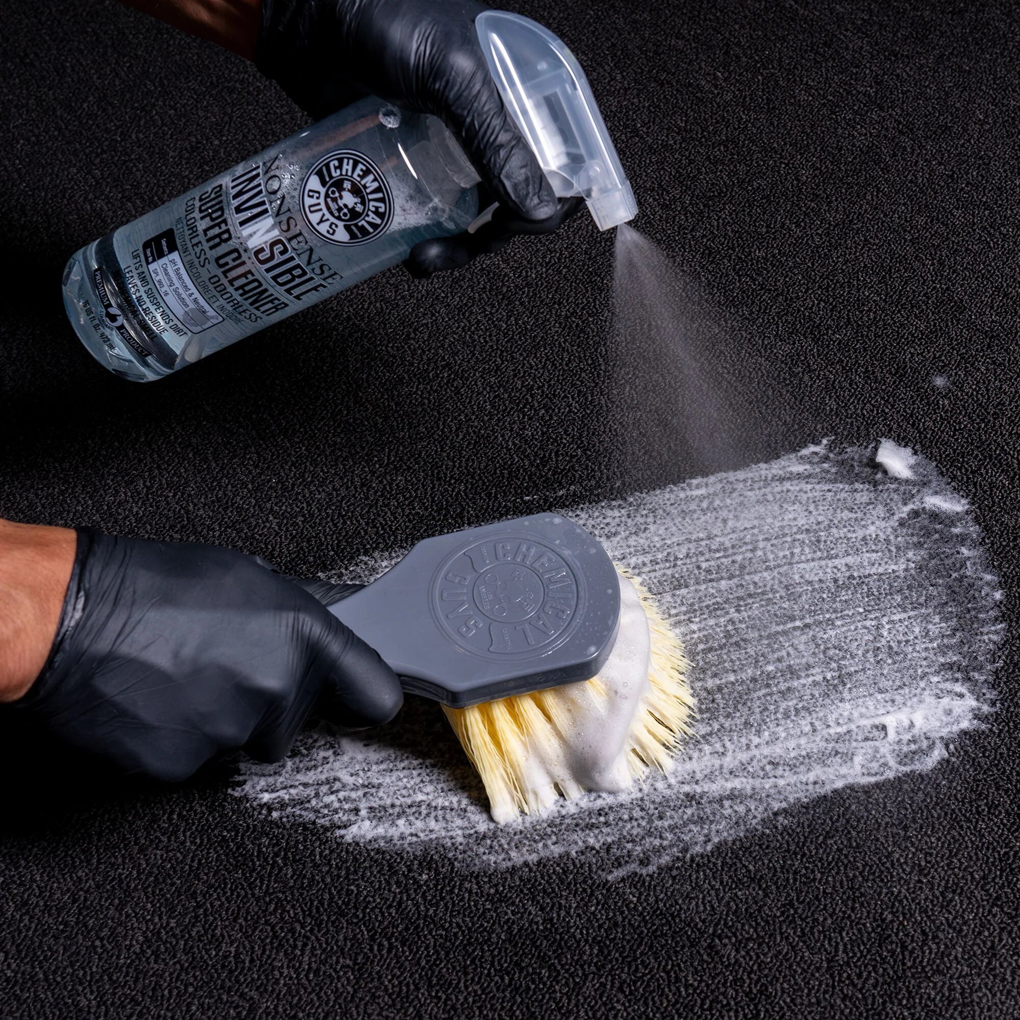 Chemical Guys Nice & Stiff Heavy Duty Carpet & Interior Brush - Image 10