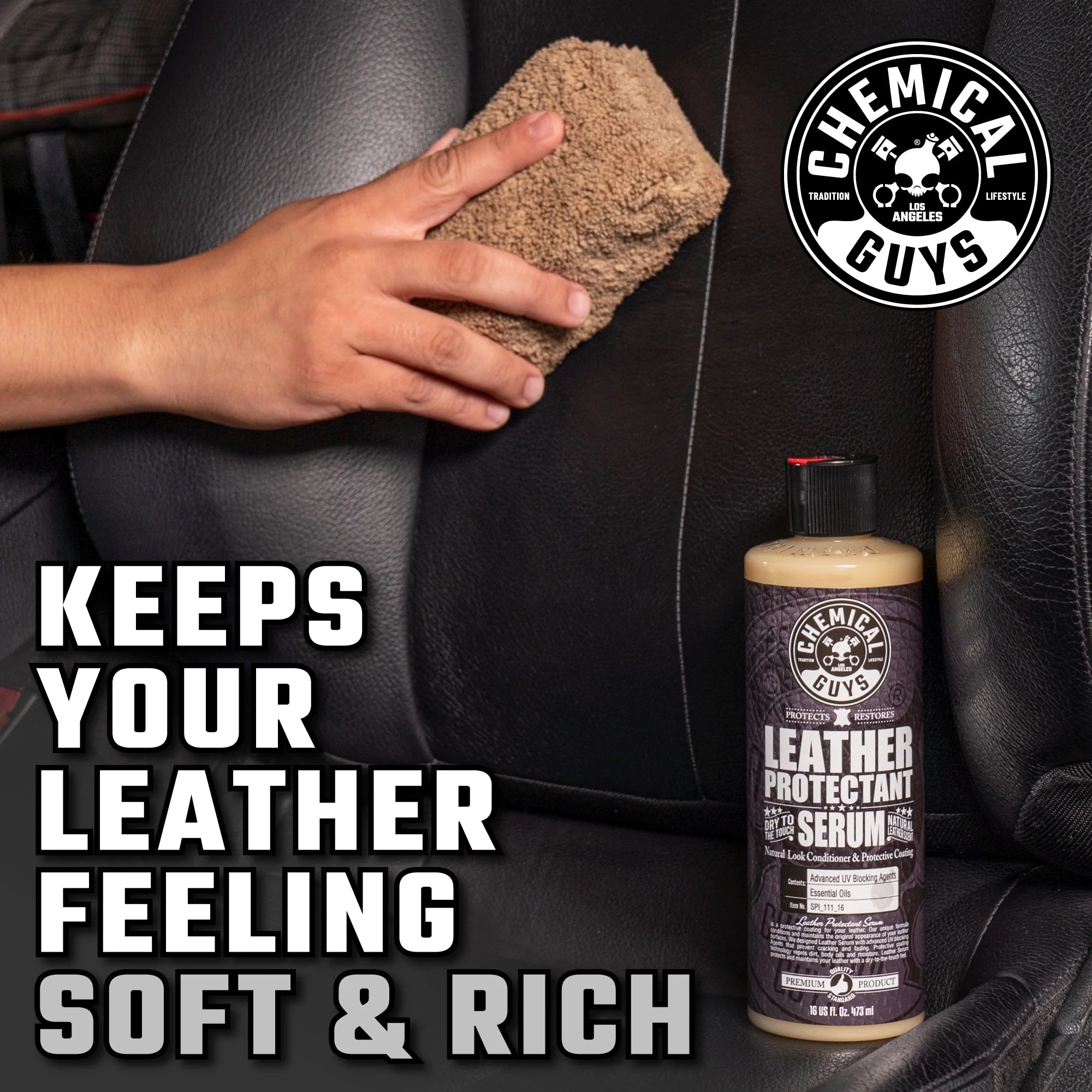 Chemical Guys Leather Serum Protectant - Image 2