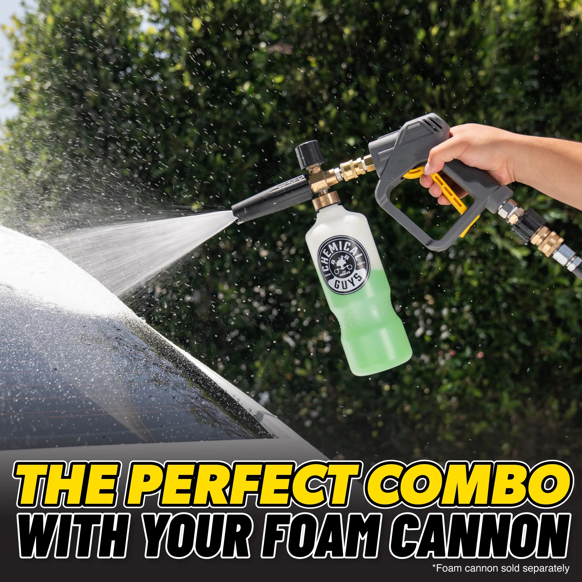 Chemical Guys TORQ Snubby Pressure Washer Gun - Foam Cannon Attachment - Image 3