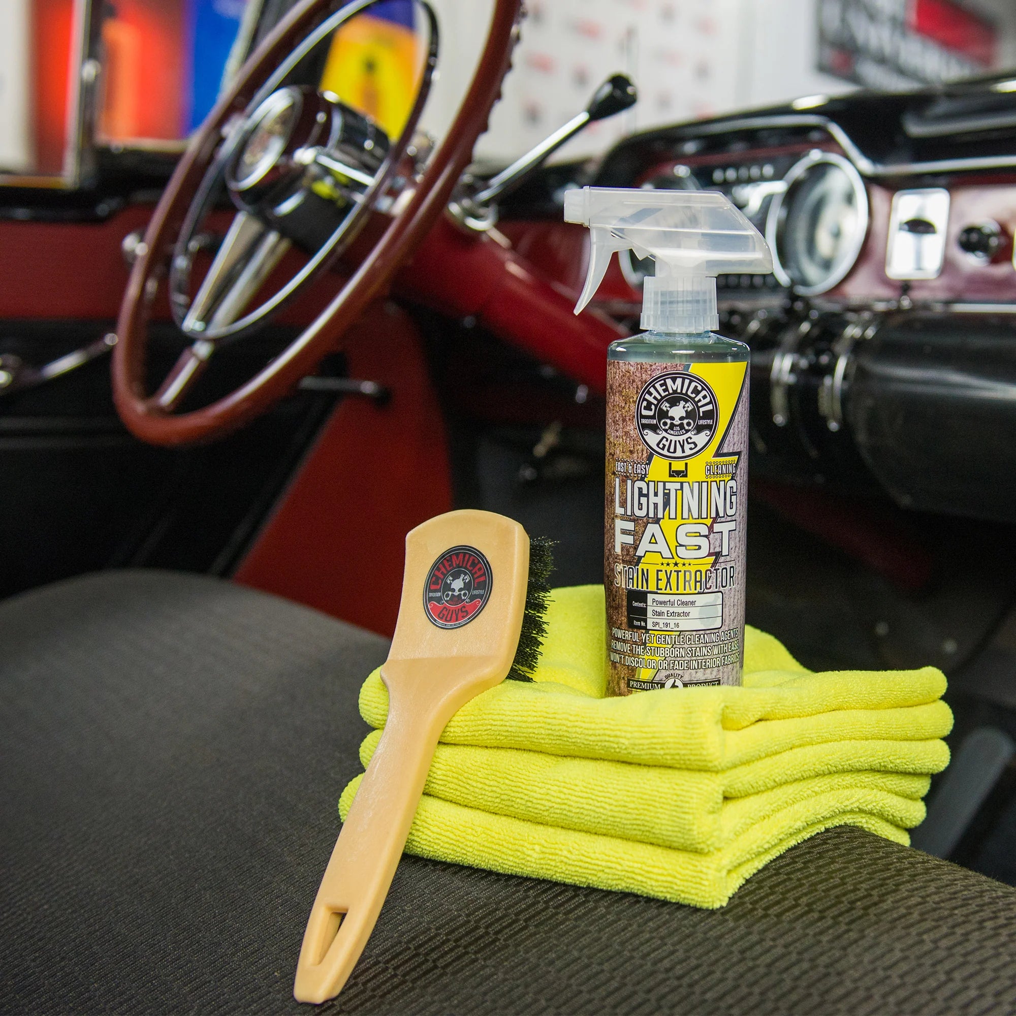 Chemical Guys Nifty Interior Detailing Brush - Image 2
