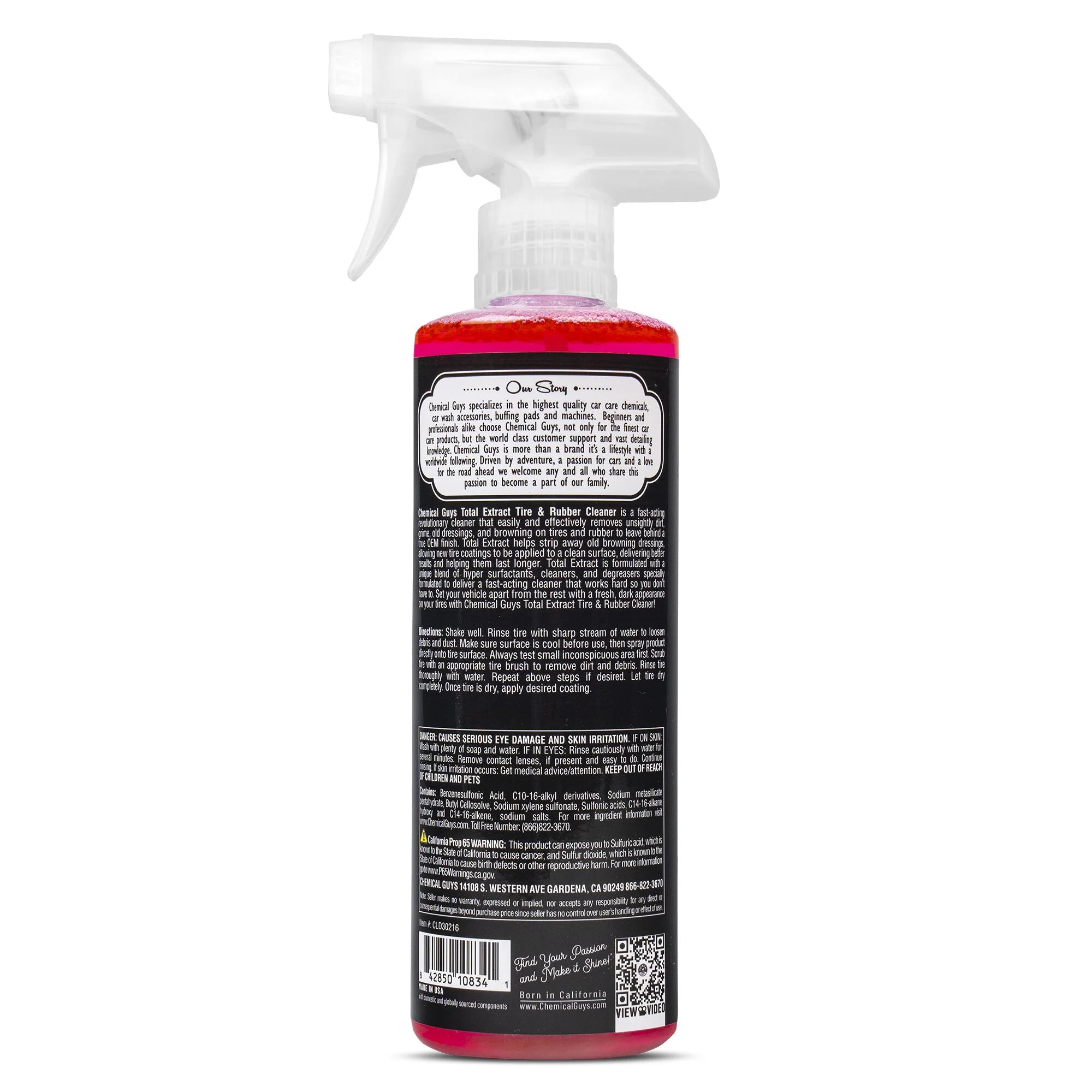 Chemical Guys Total Extract Tire & Rubber Cleaner - Image 9