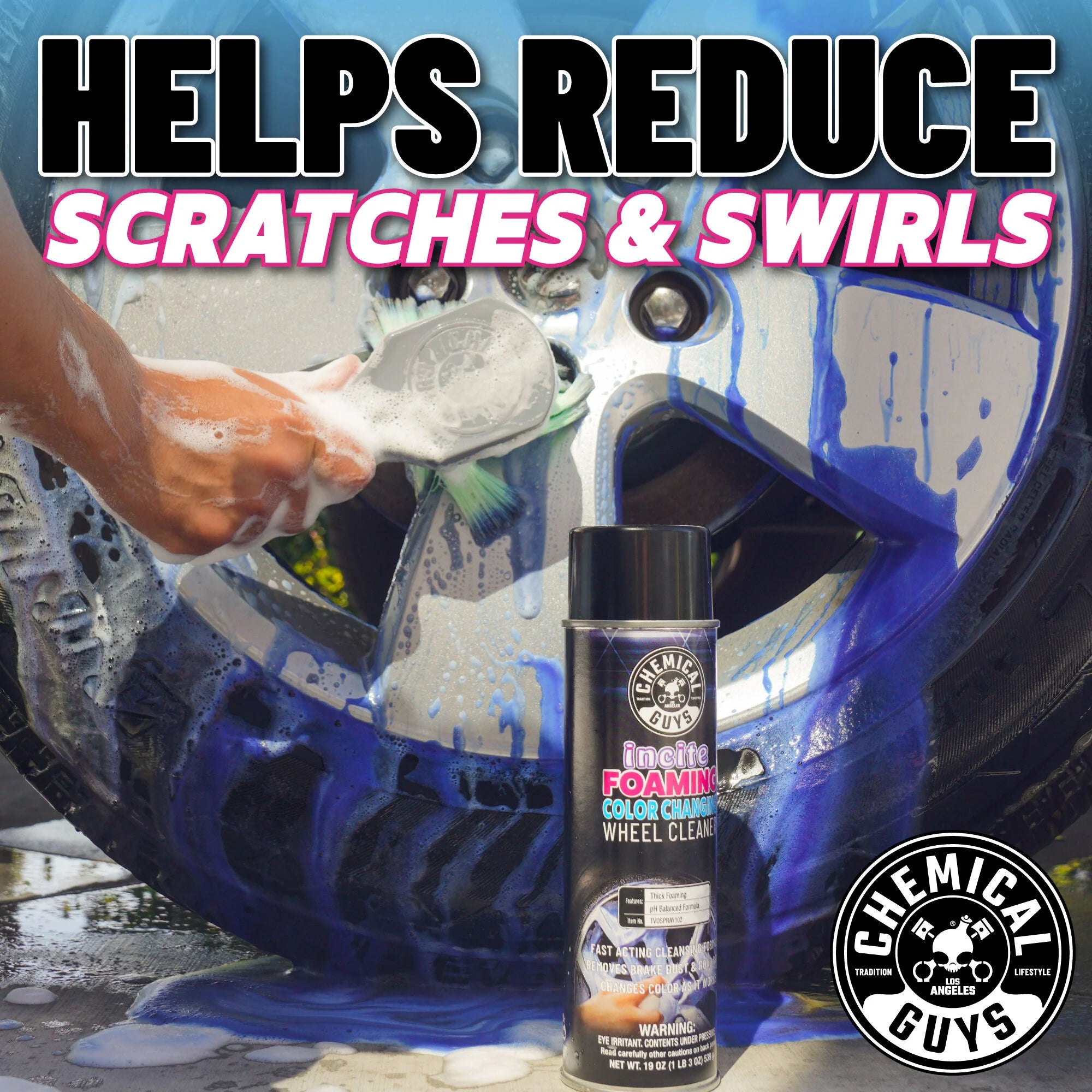 Chemical Guys Incite Foaming Wheel Cleaner - Image 9