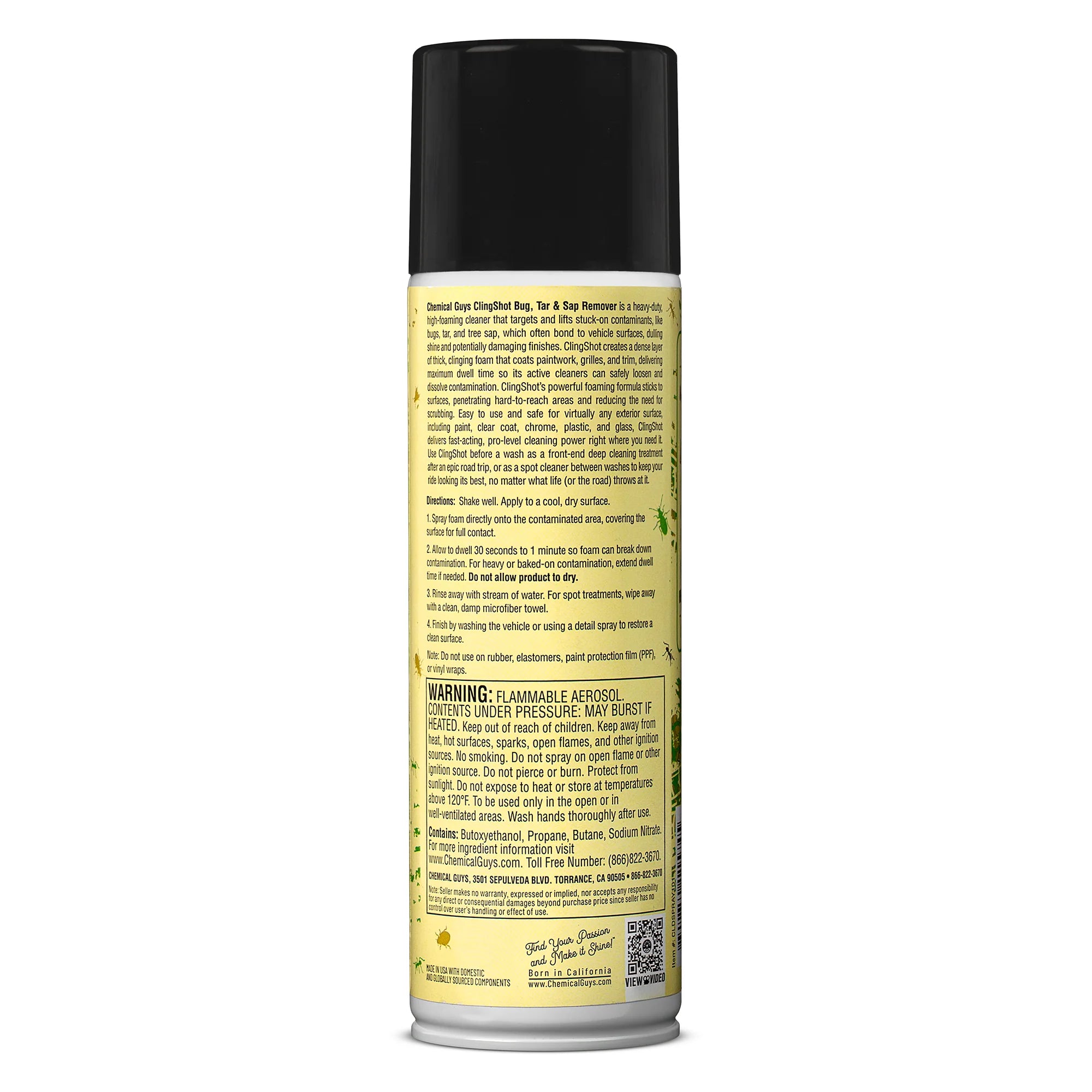 Chemical Guys ClingShot Bug, Tar & Sap Remover - Image 5