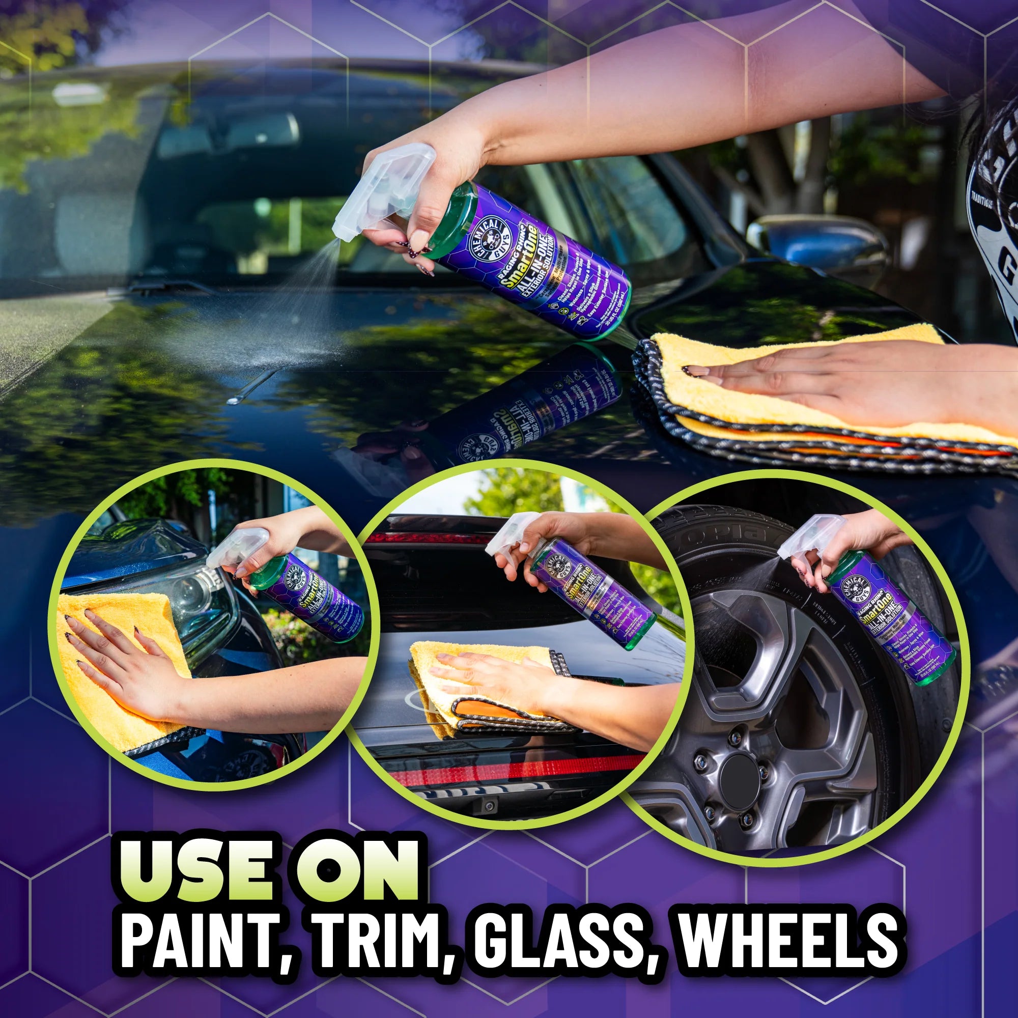 Chemical Guys Raging Rhino SmartOne All-In-One Total Exterior & Interior Kit - Image 7