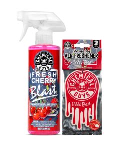 Chemical Guys Cherry Blast Air Freshener Spray & Hanging Kit