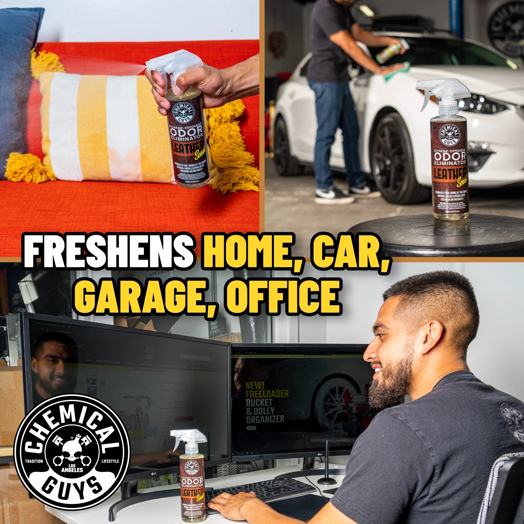Chemical Guys Extreme Offensive Odor Eliminator Leather Scent - Image 7