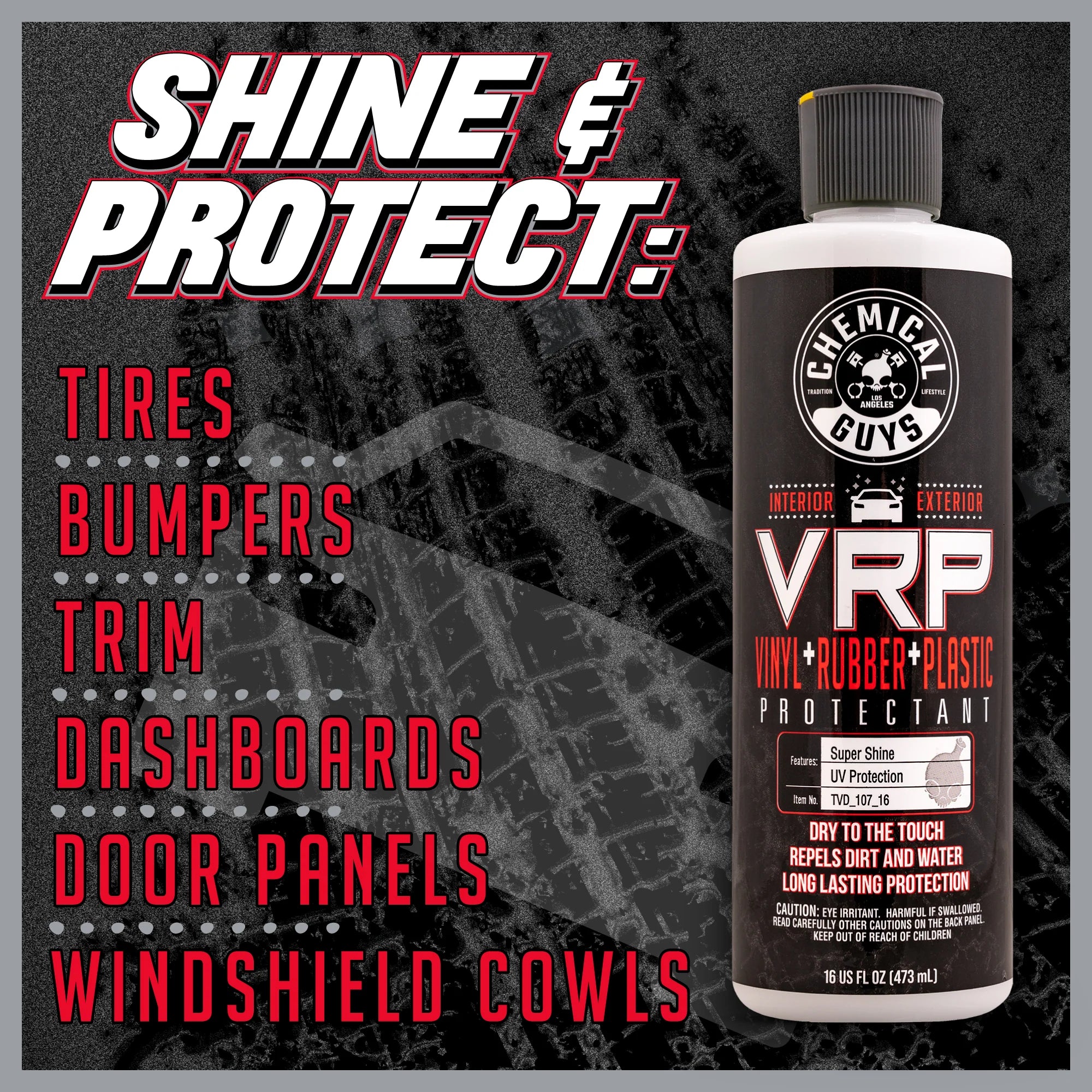 Chemical Guys VRP Vinyl, Rubber, Plastic Protectant - Image 10