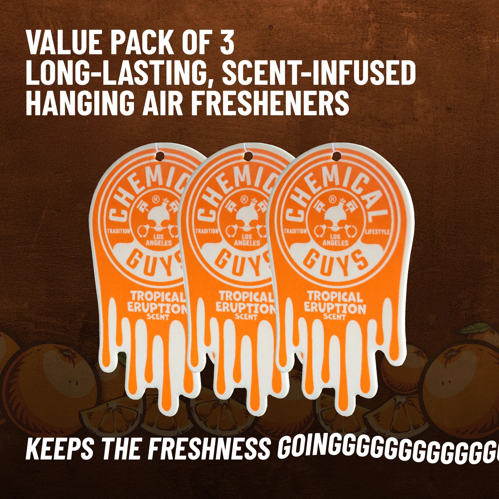 Chemical Guys Tropical Eruption Hanging Air Freshener - Image 4