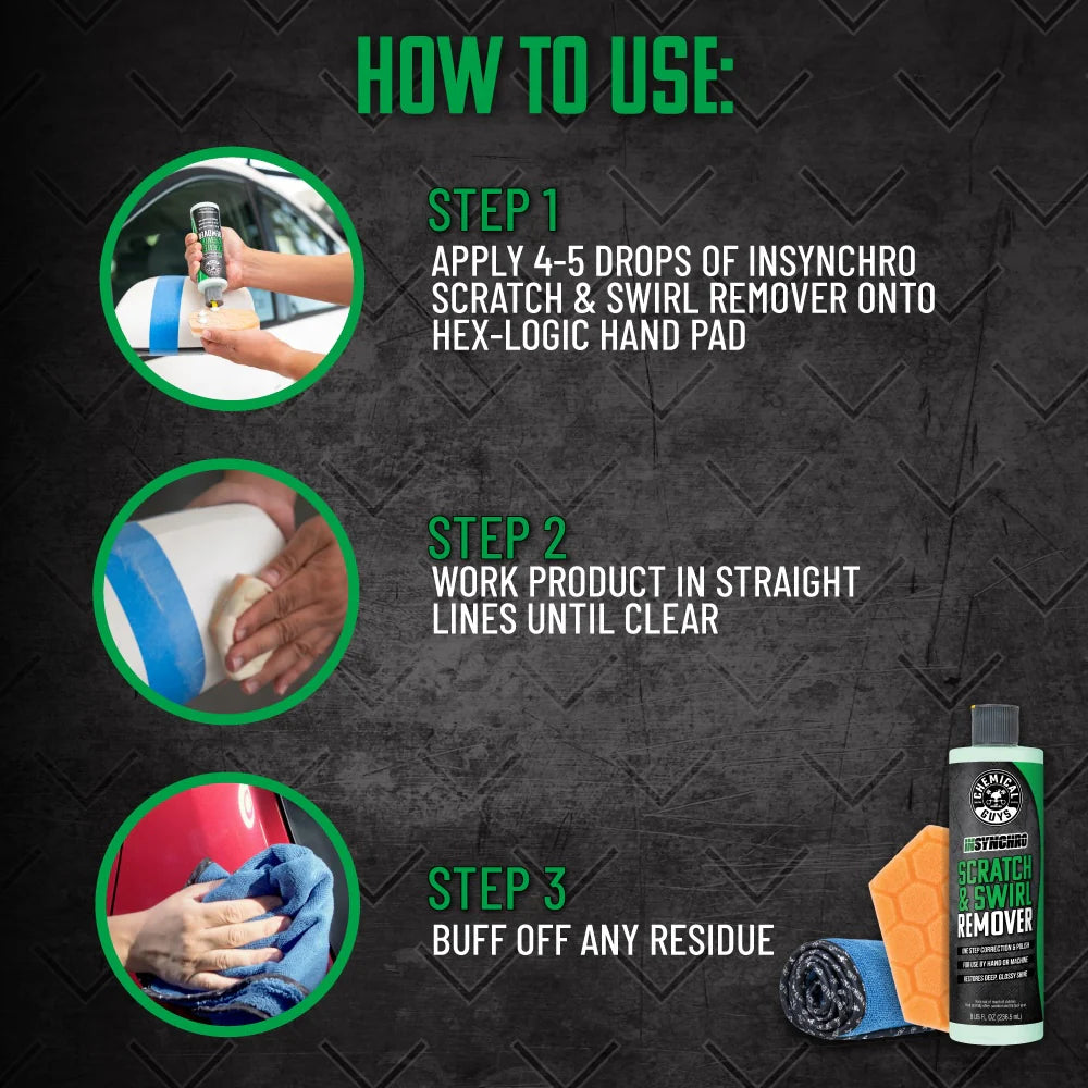 Chemical Guys InSynchro Scratch & Swirl Remover Kit - Image 2