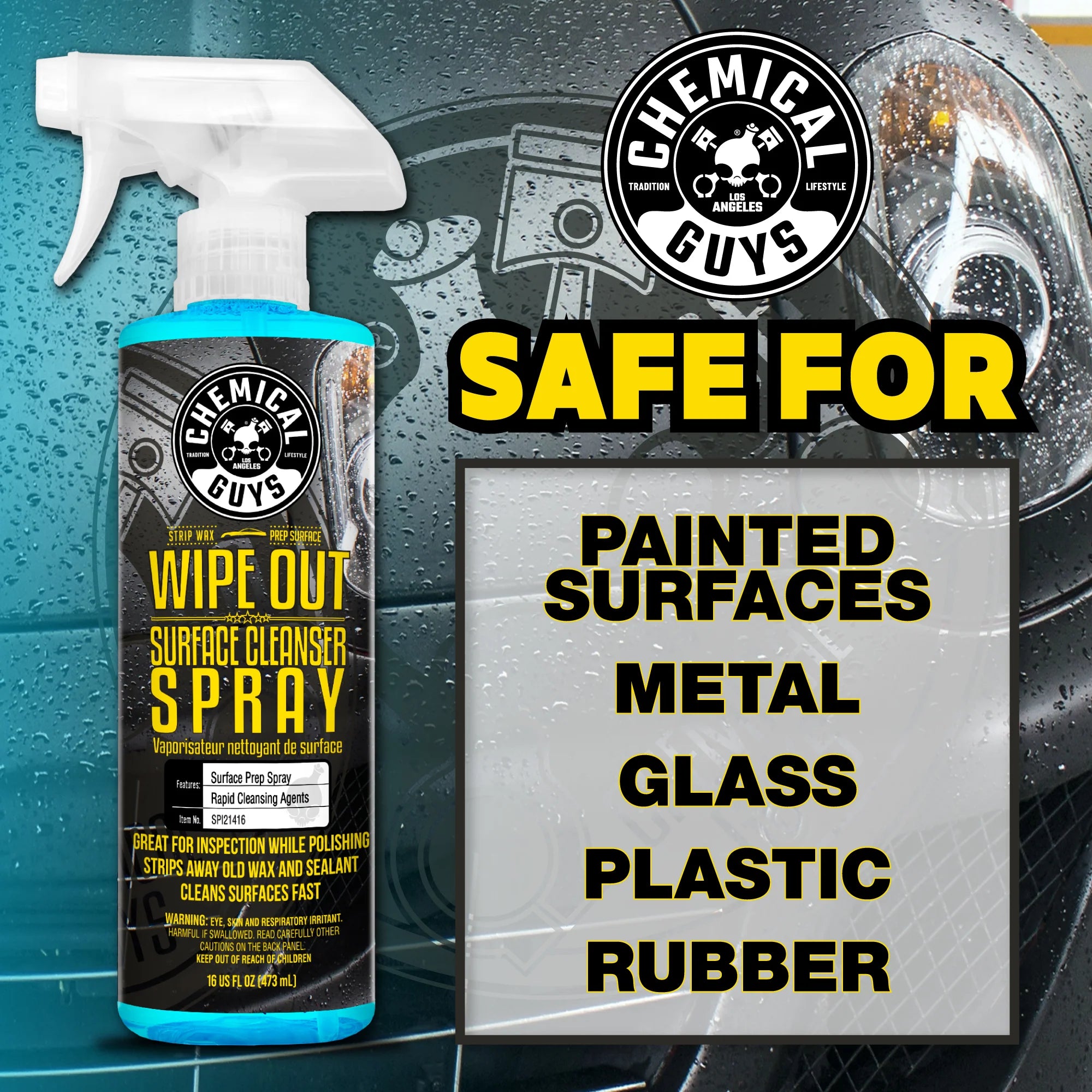 Chemical Guys Wipe Out Surface Cleanser Spray - Image 2