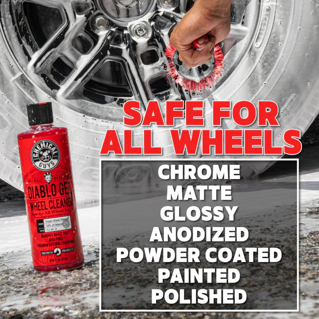 Chemical Guys The Diablo Wheel Cleaning & Tire Foaming Shine Kit - Image 2