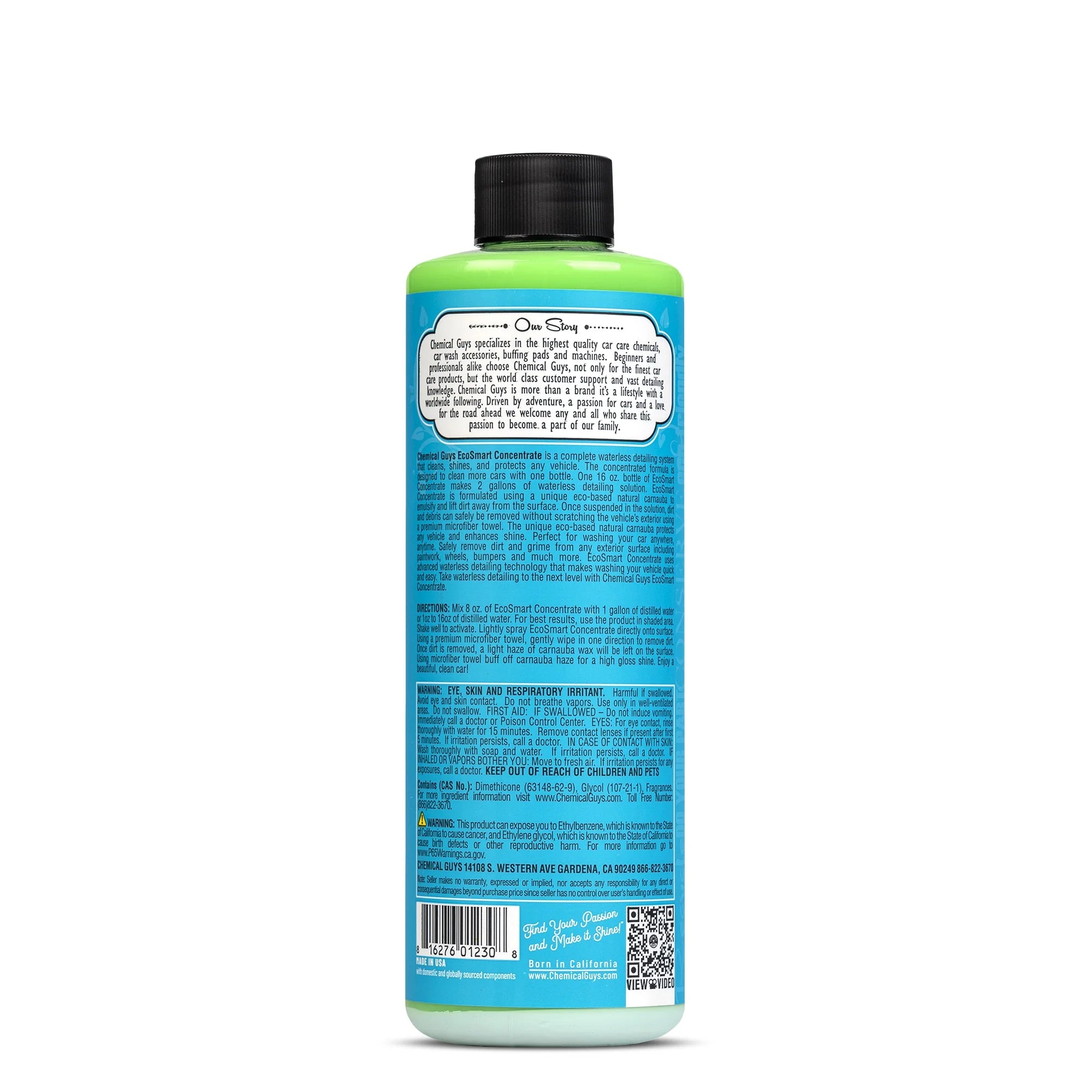 Chemical Guys EcoSmart Waterless Car Wash & Wax Concentrate - Image 9