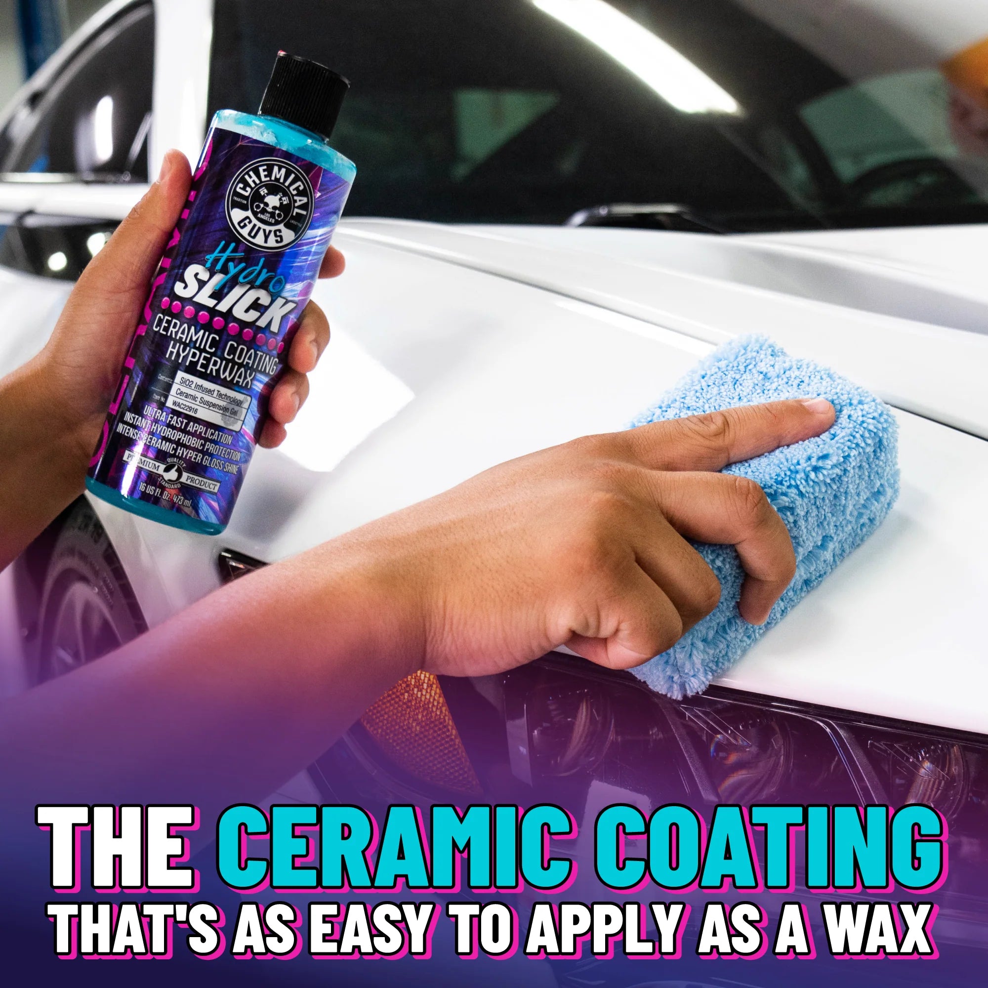 Chemical Guys HydroSlick Ceramic Coating HyperWax - Image 2