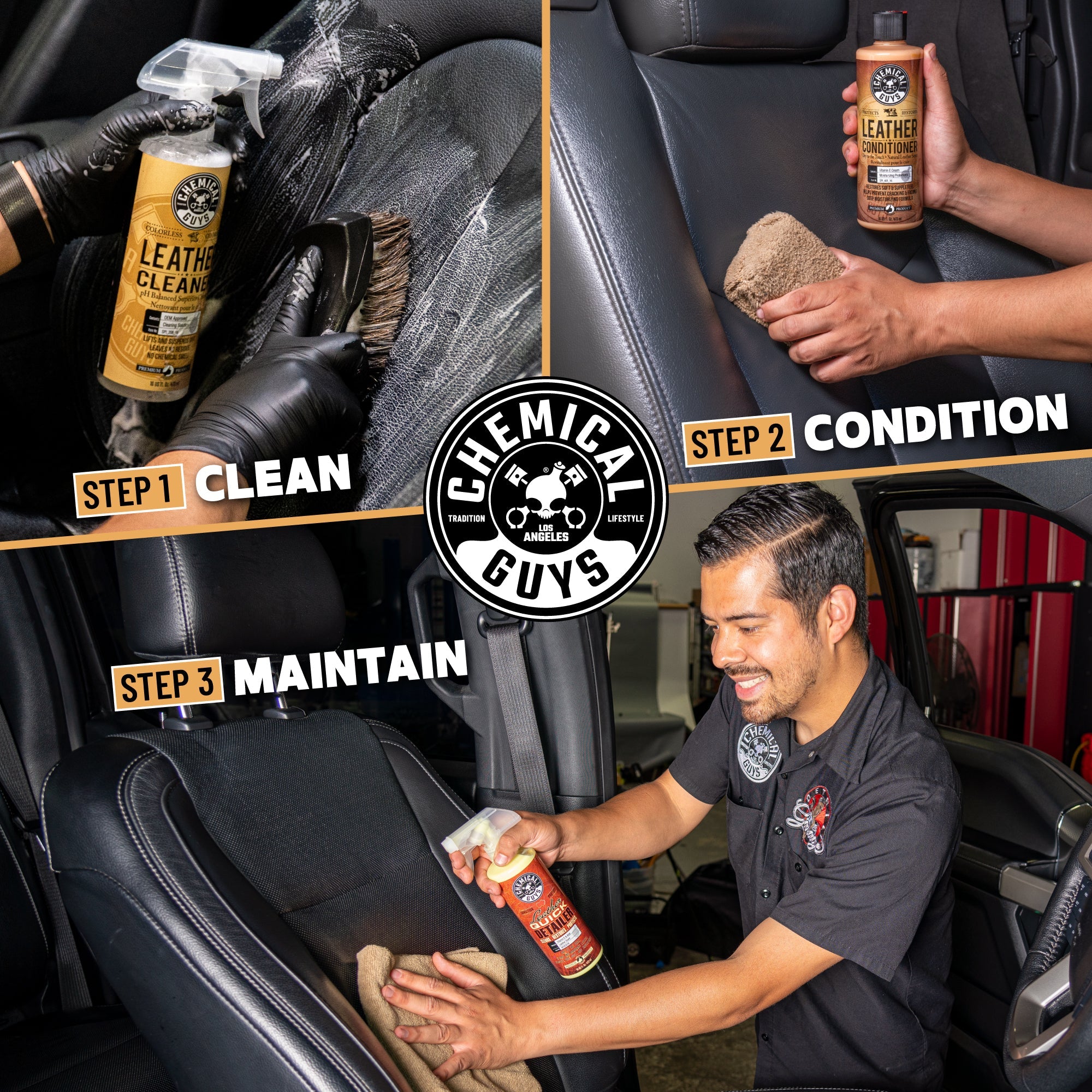 Chemical Guys New Leather Care Kit - Image 6