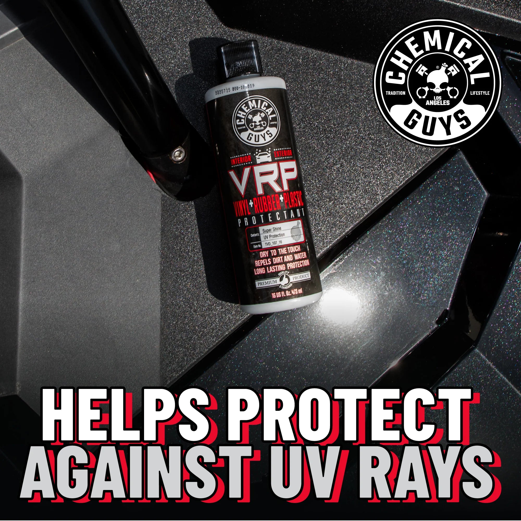 Chemical Guys VRP Vinyl, Rubber, Plastic Protectant - Image 5