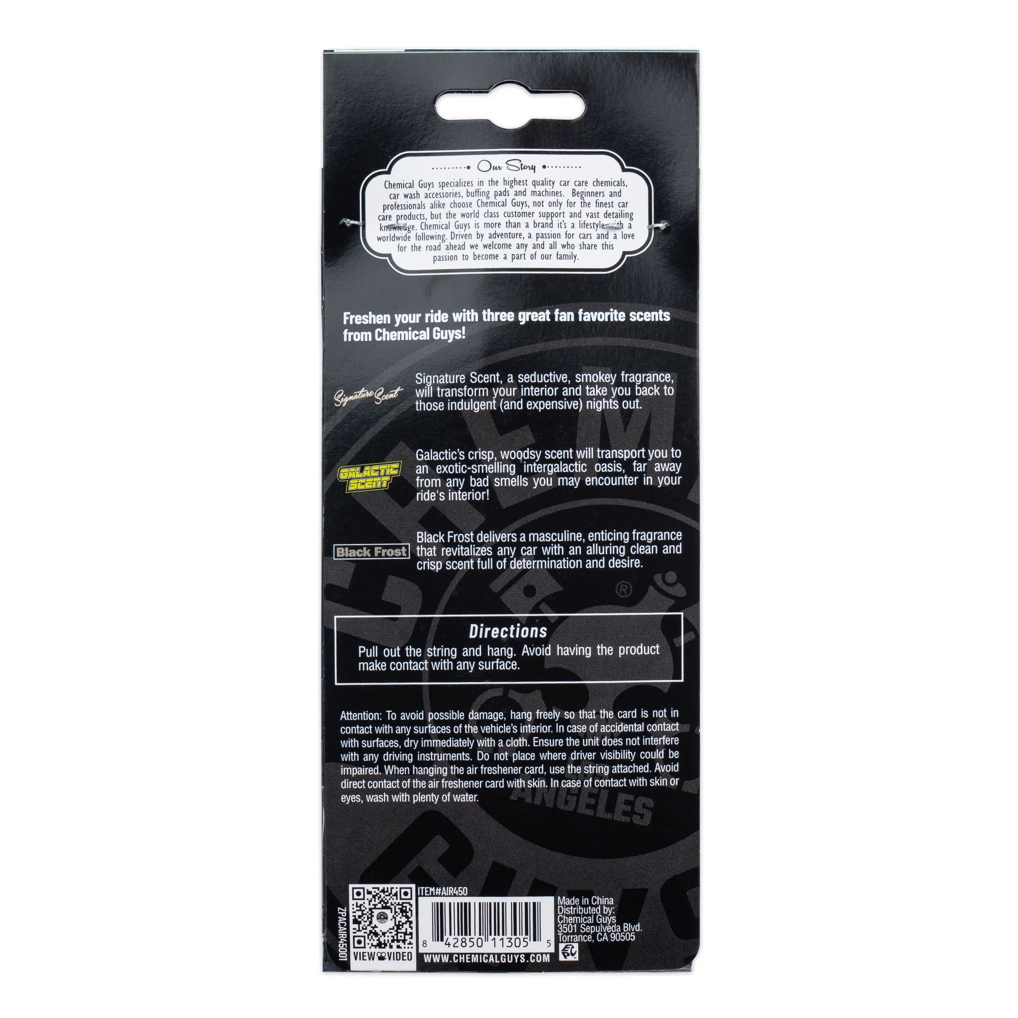 Chemical Guys Hanging Air Freshener Variety Pack - Image 6