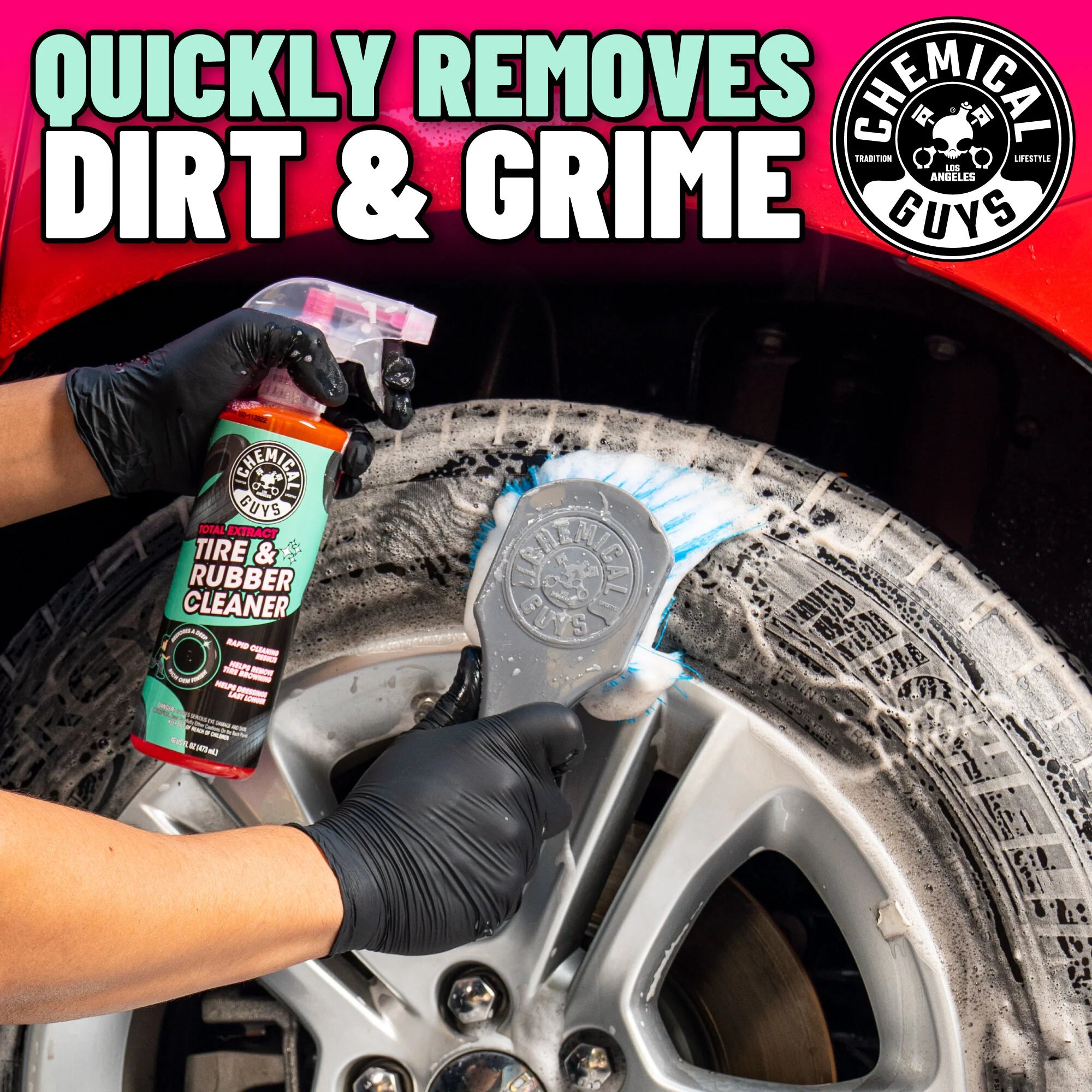 Chemical Guys Wheel & Tire Complete Clean Kit - Image 6